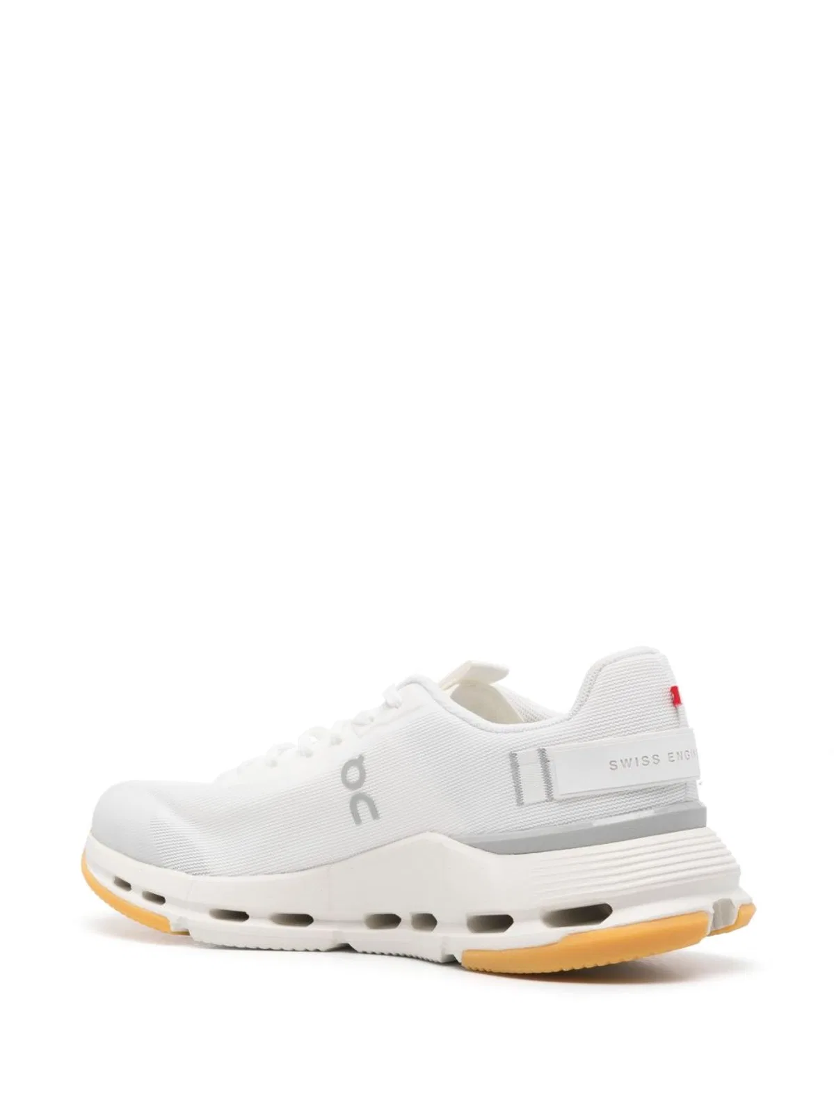 On Running White Fabric Cloudnova Form 2 Sneakers