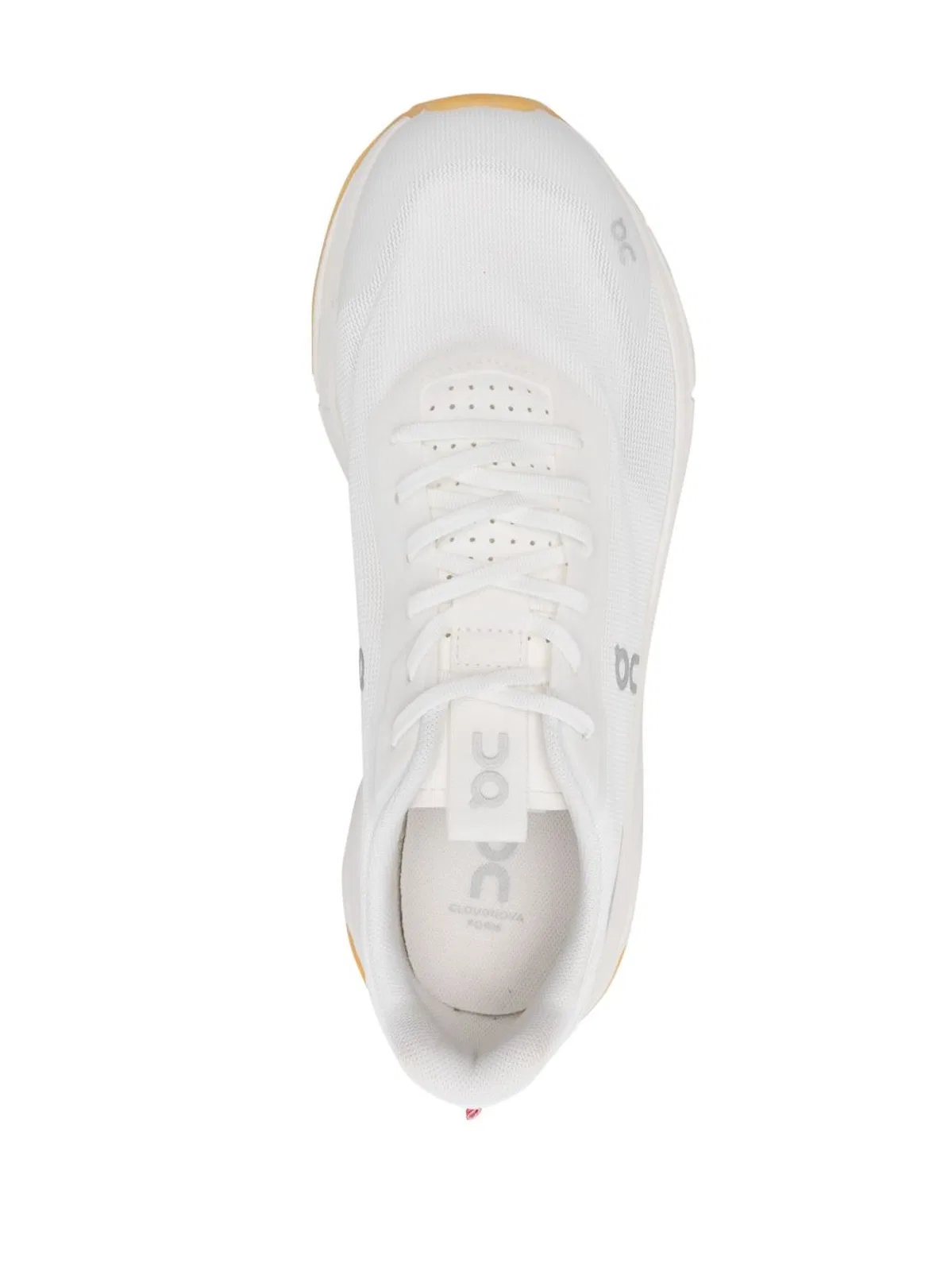 On Running White Fabric Cloudnova Form 2 Sneakers