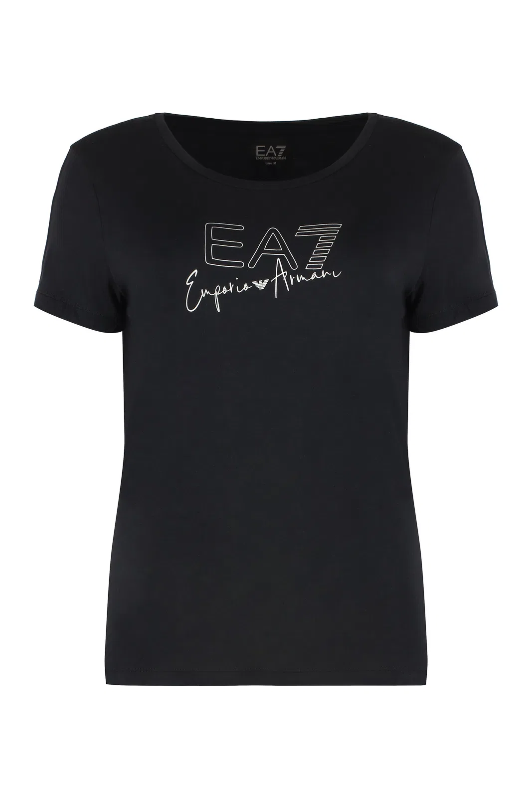 EA7 Viscose Crew-Neck T-Shirt