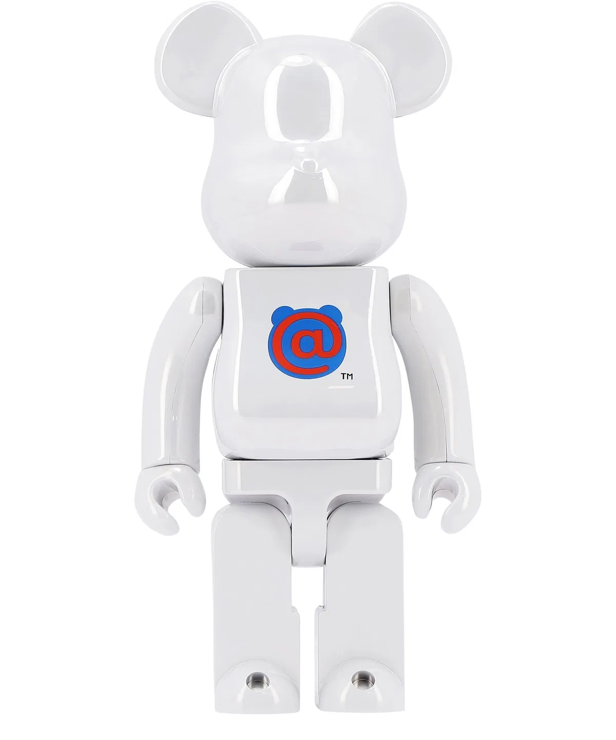Medicom Toy "Be@Rbrick 1St Model White Chrome" 400% 