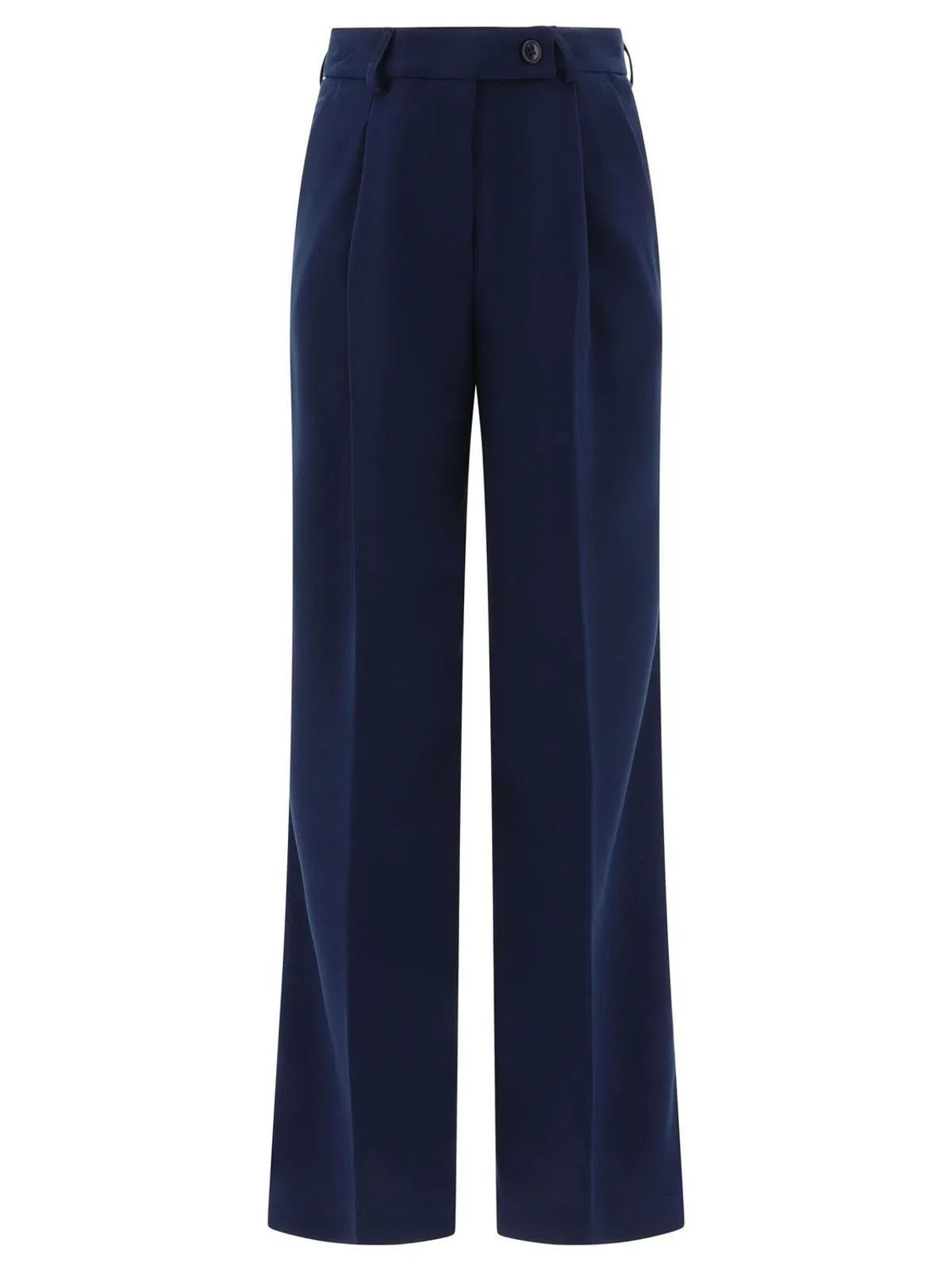 F.It Tailored Trousers With Pressed Crease