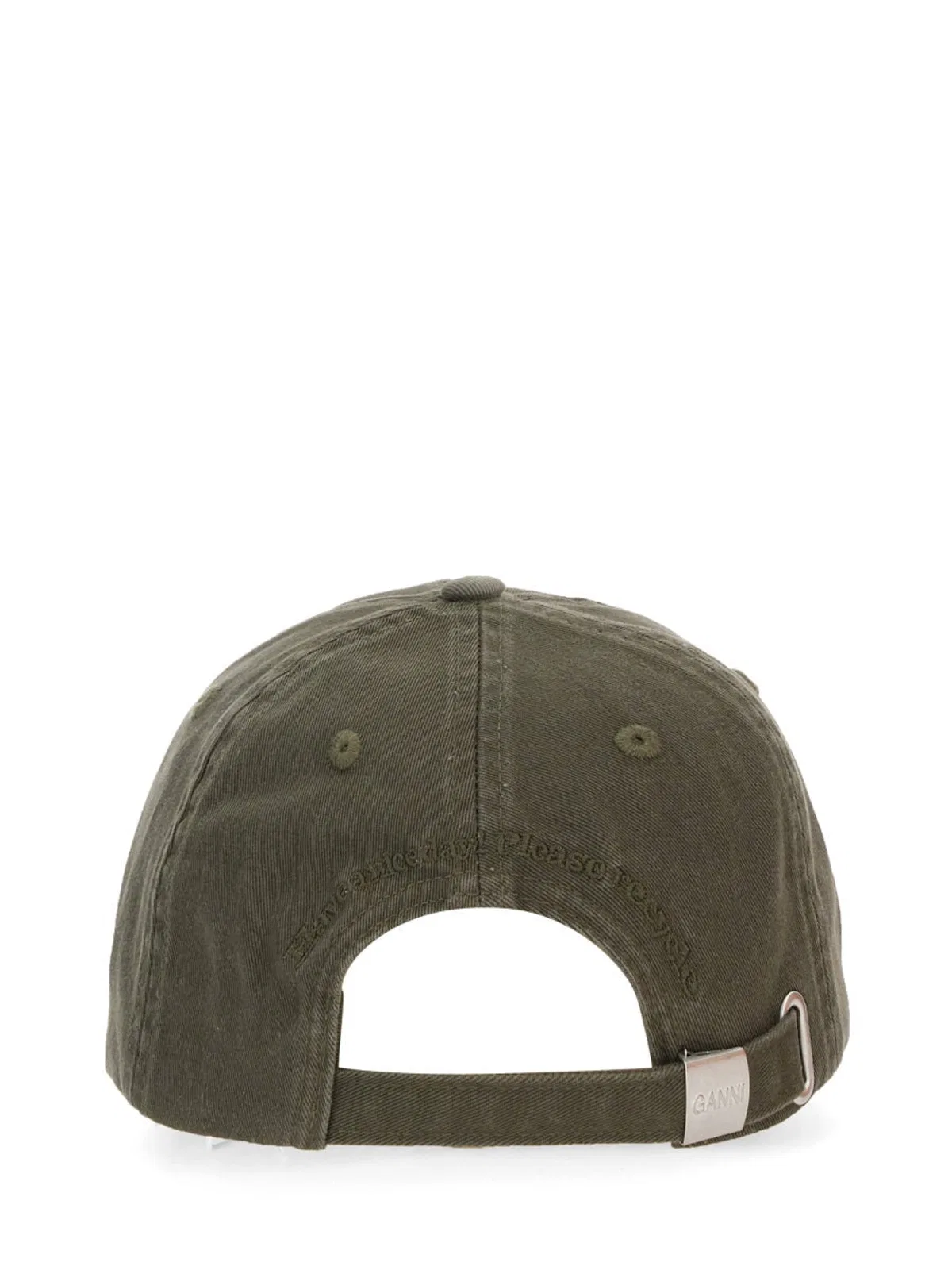 Ganni Baseball Hat With Logo