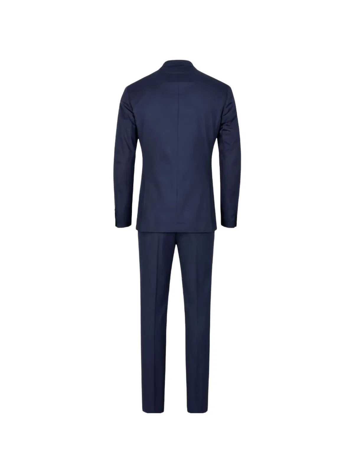 Manuel RITZ Navy Blue Notched Lapels Dresses