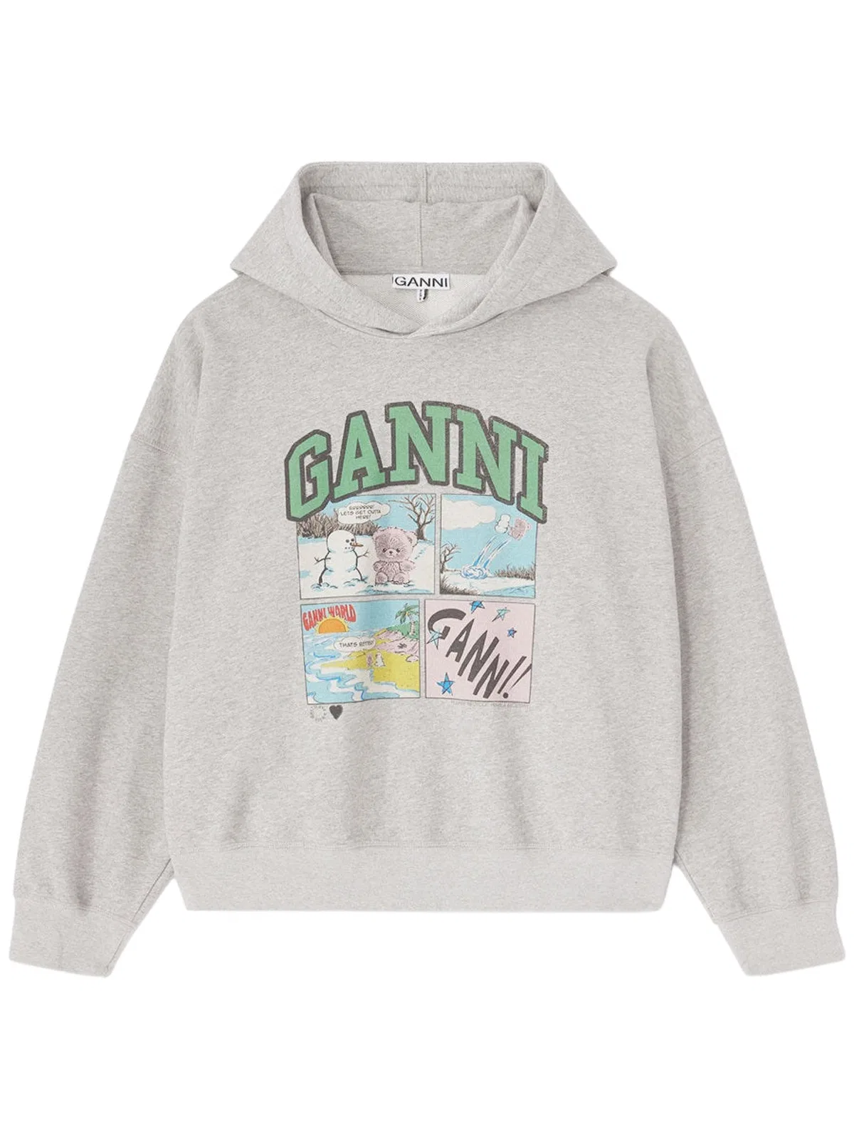 Ganni Sweatshirt With Logo