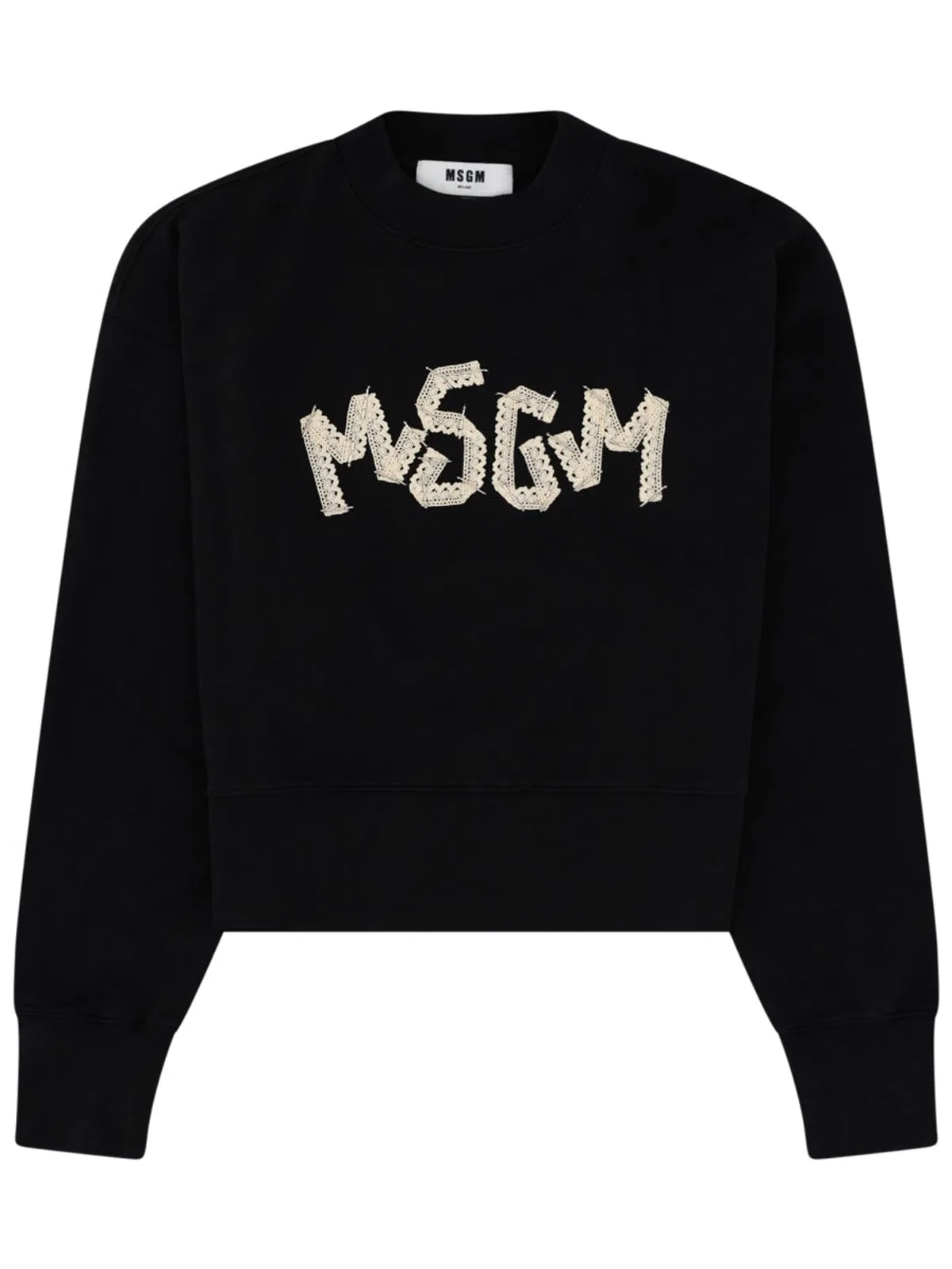 MSGM Felpa Con Logo