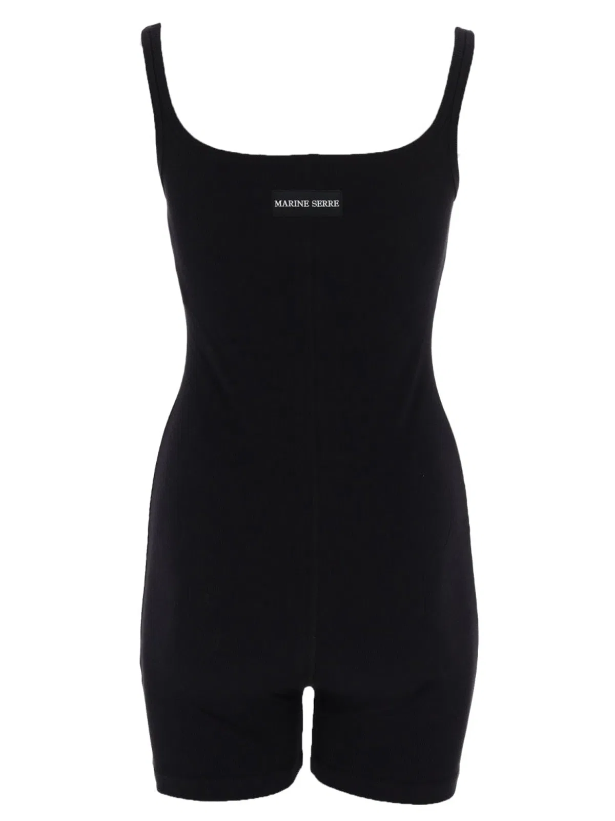 Marine Serre Short Jumpsuit With Logo