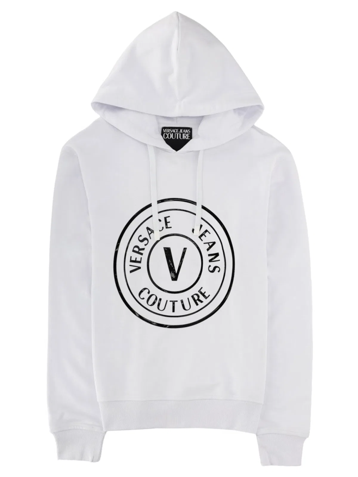 Versace Jeans Couture Felpa Con Logo E Cappuccio