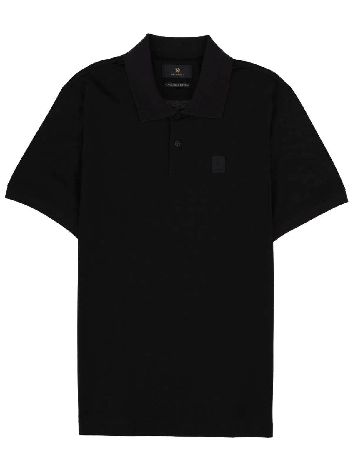 Belstaff Polo "Steel" Con Patch Logo