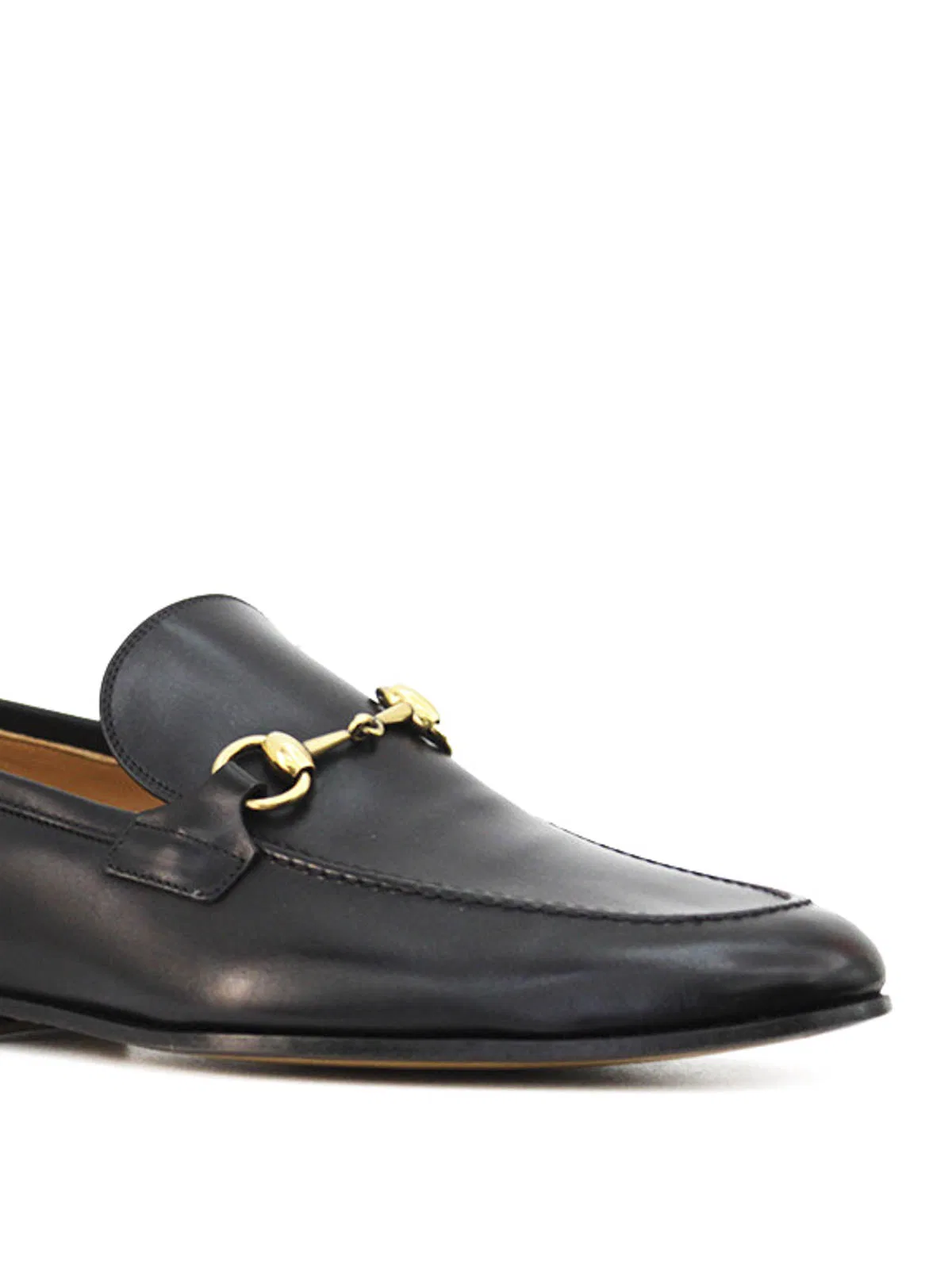 Gucci Leather Horsebit Loafers