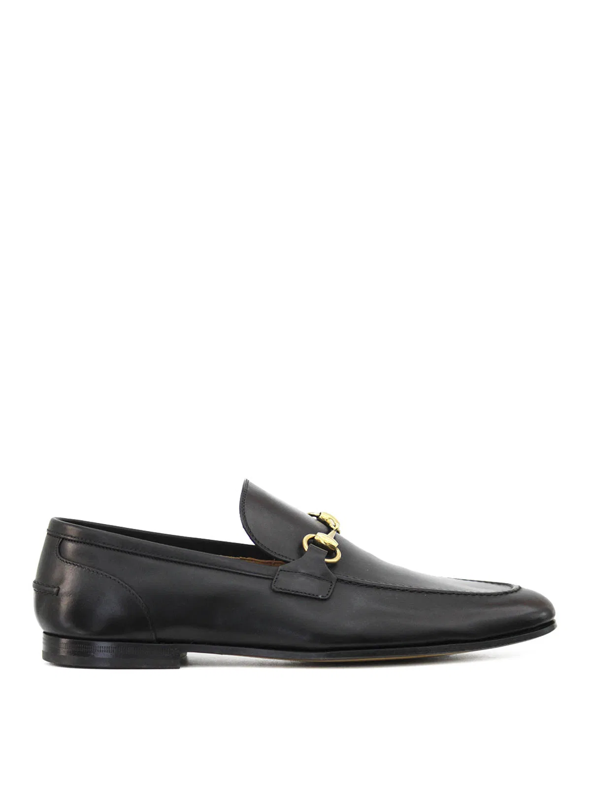 Gucci Leather Horsebit Loafers