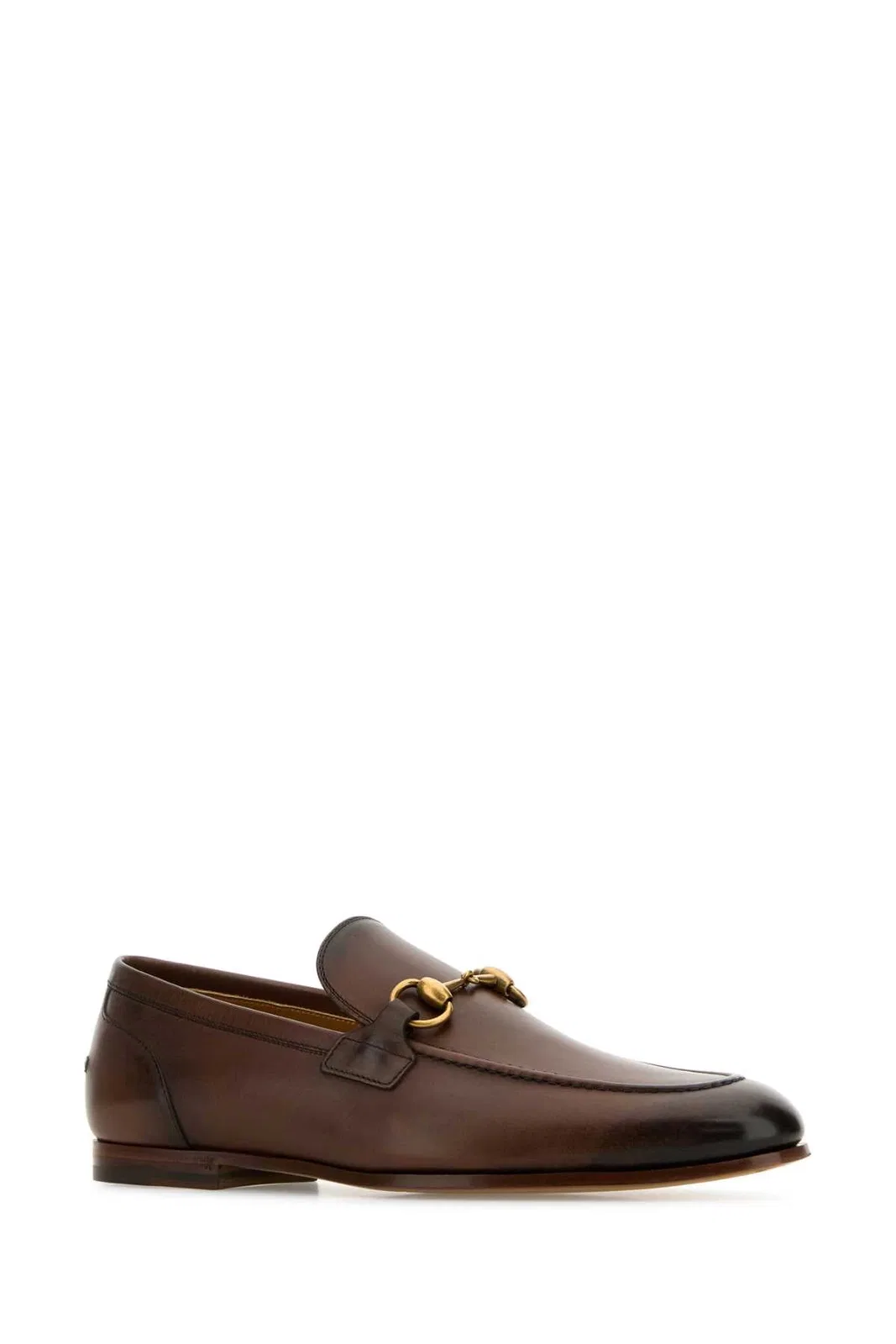 Gucci Two-Tone Leather Loafers