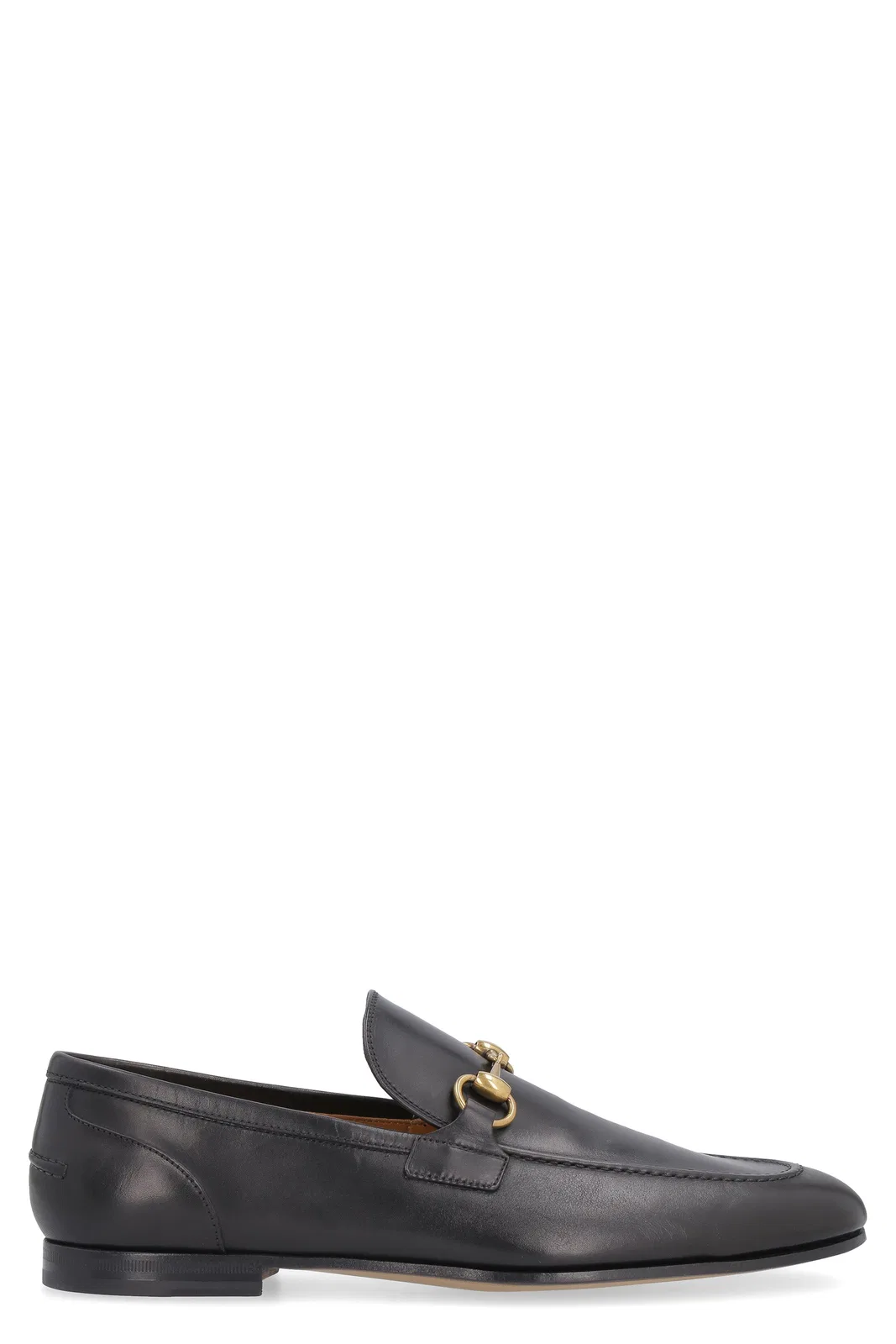 Gucci Jordaan Leather Loafers With Horsebit
