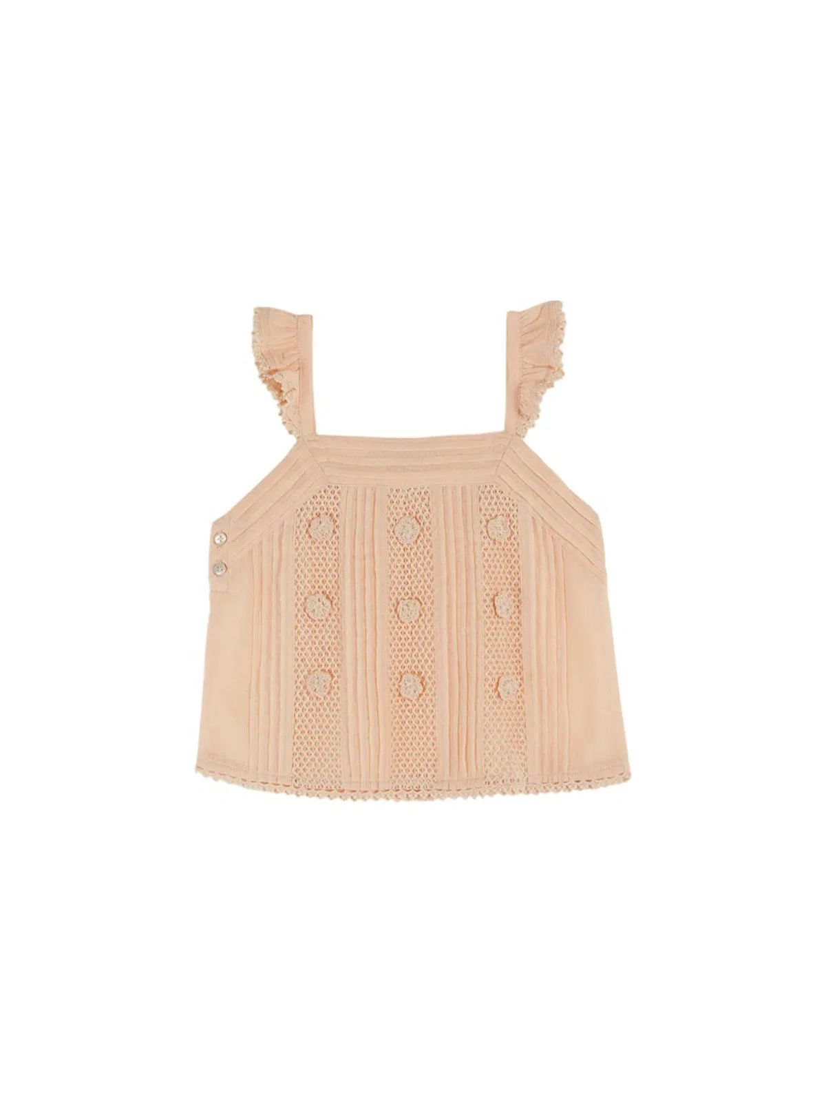 Emile IDA Emile & Ida Top Con Dettagli Crochet