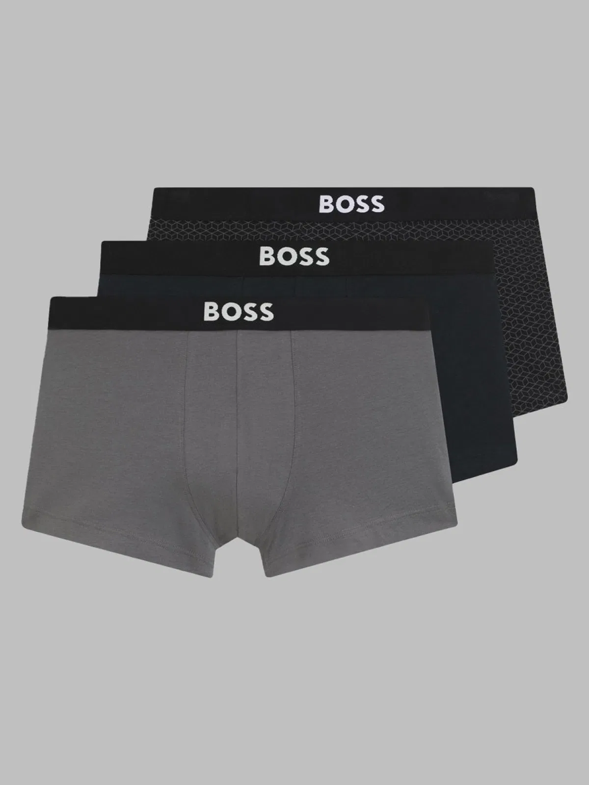 Boss 3-Pack Boxer Con Logo