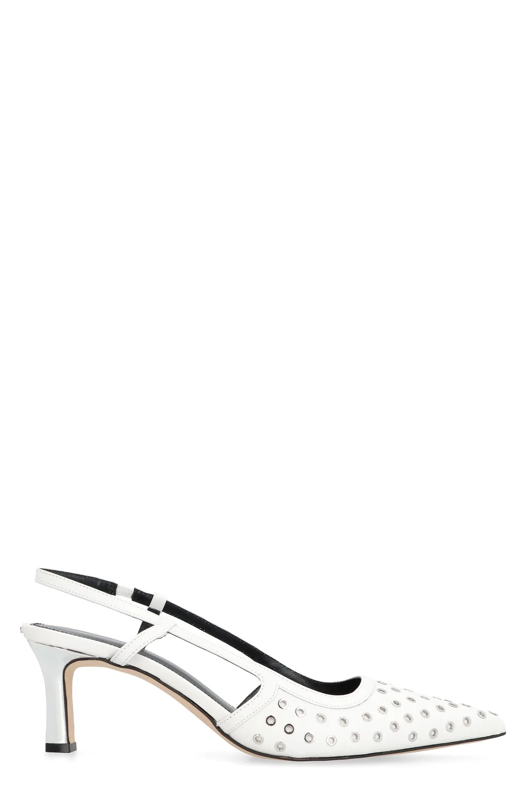 Michael Michael Kors Alora Leather Slingback Pumps