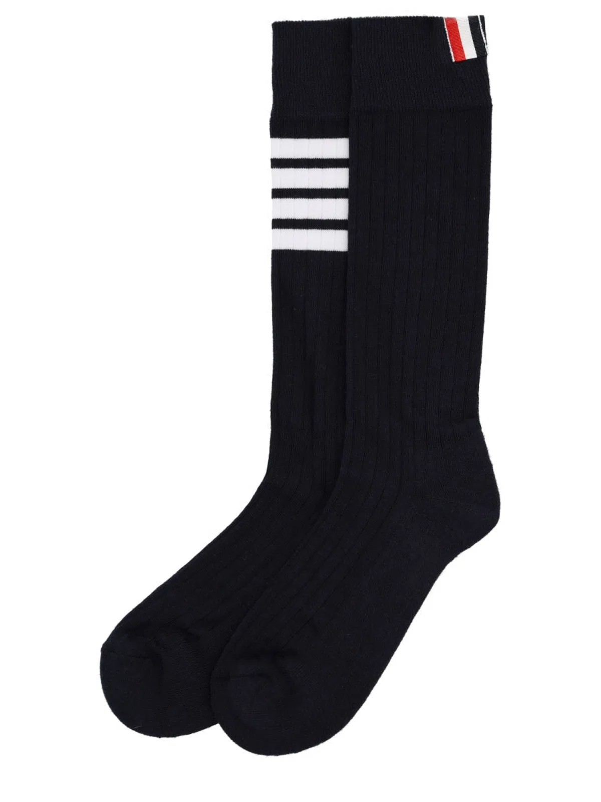 Thom Browne "4-Bar" Cotton Socks