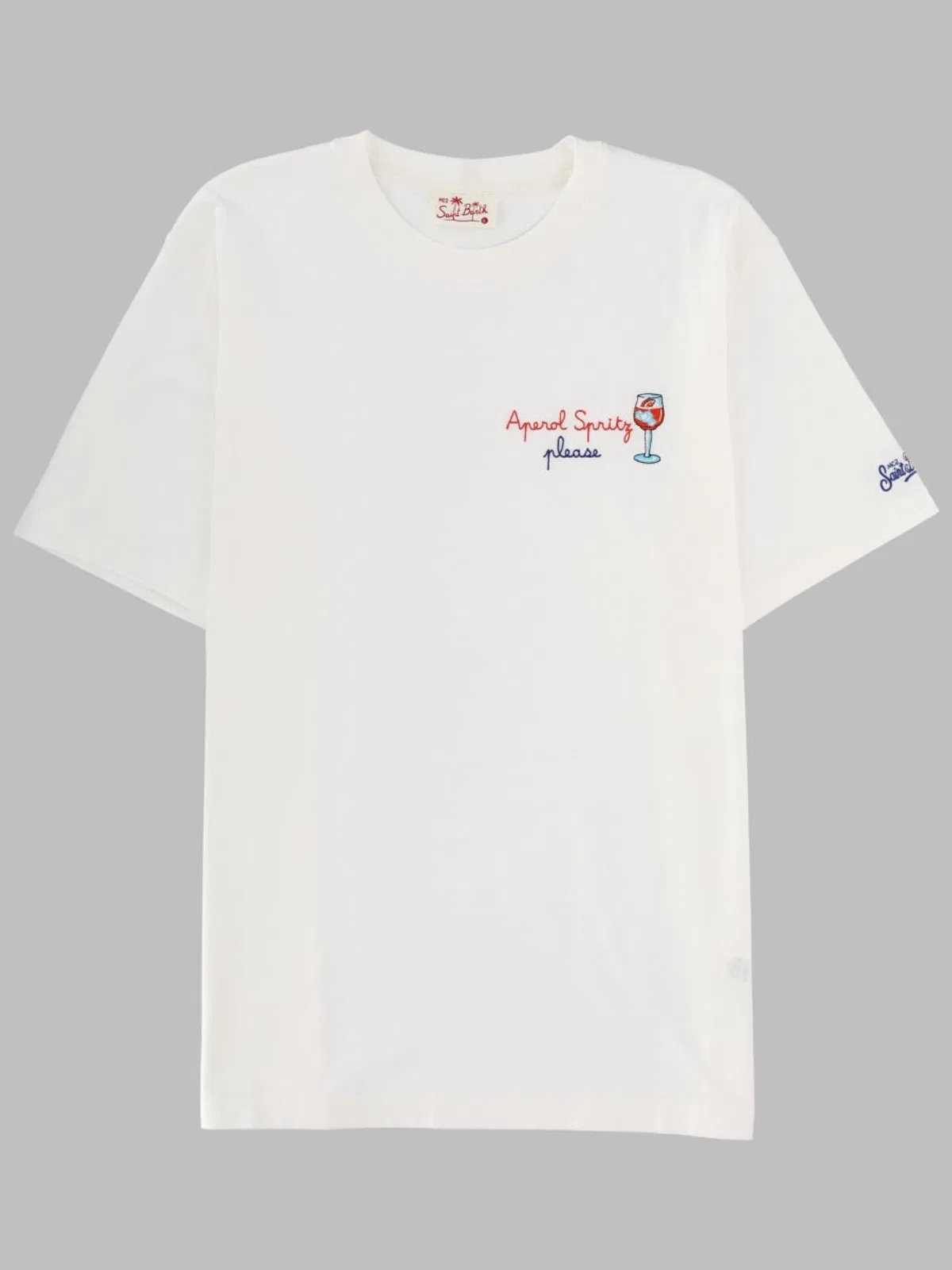 Mc2 Saint Barth T-Shirt Con Ricamo