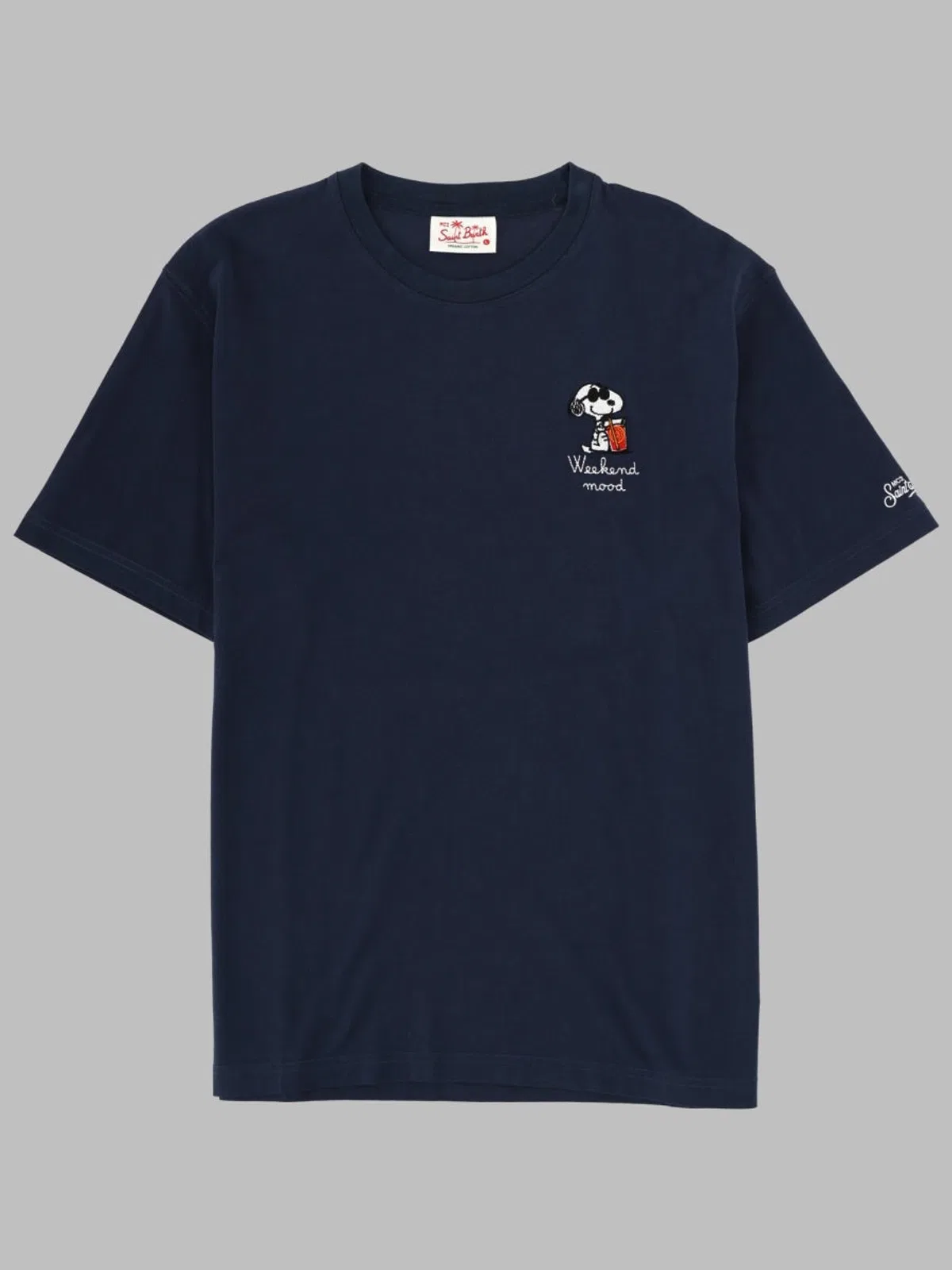 Mc2 Saint Barth T-Shirt Con Ricamo
