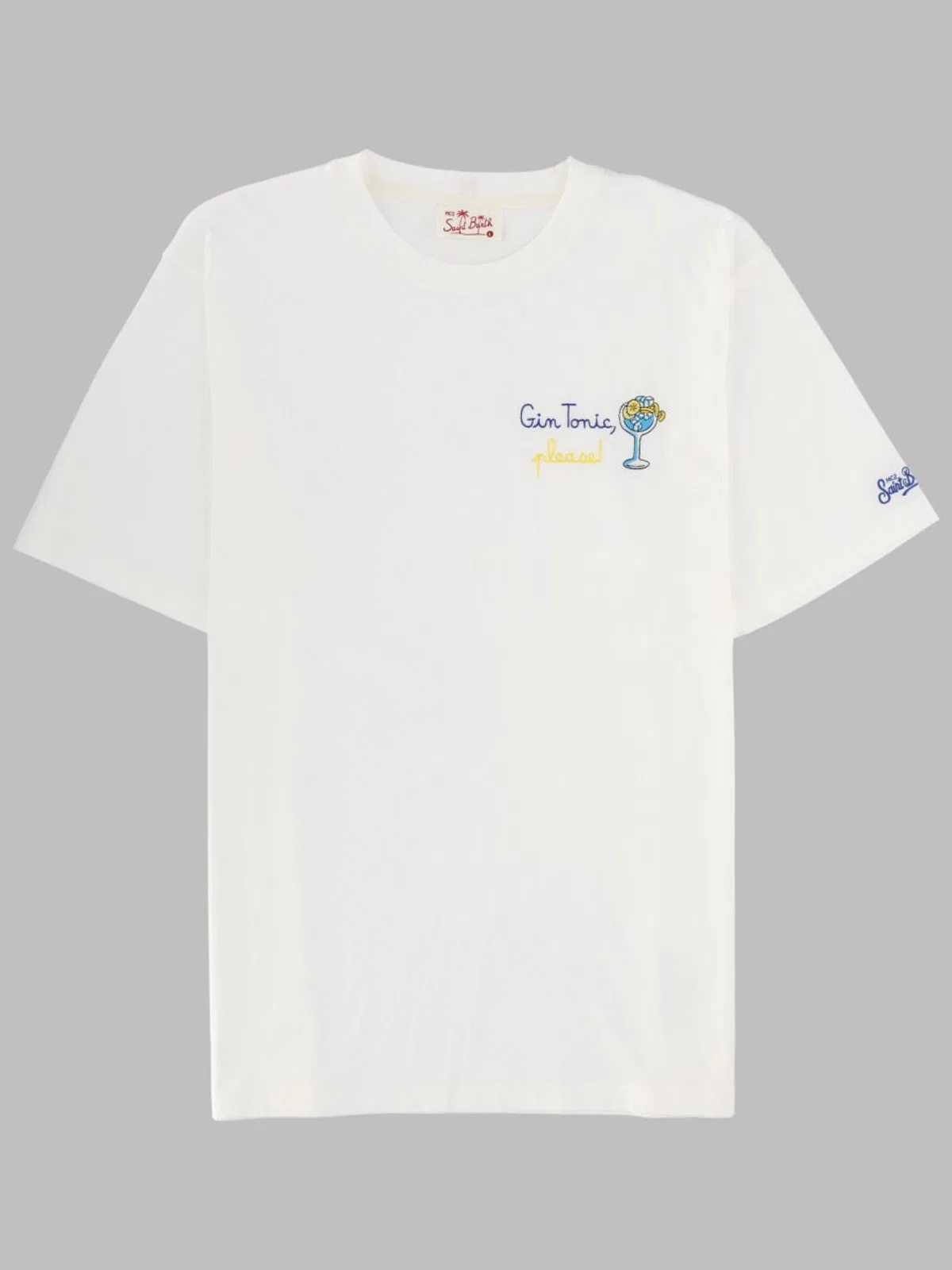 Mc2 Saint Barth T-Shirt Con Ricamo