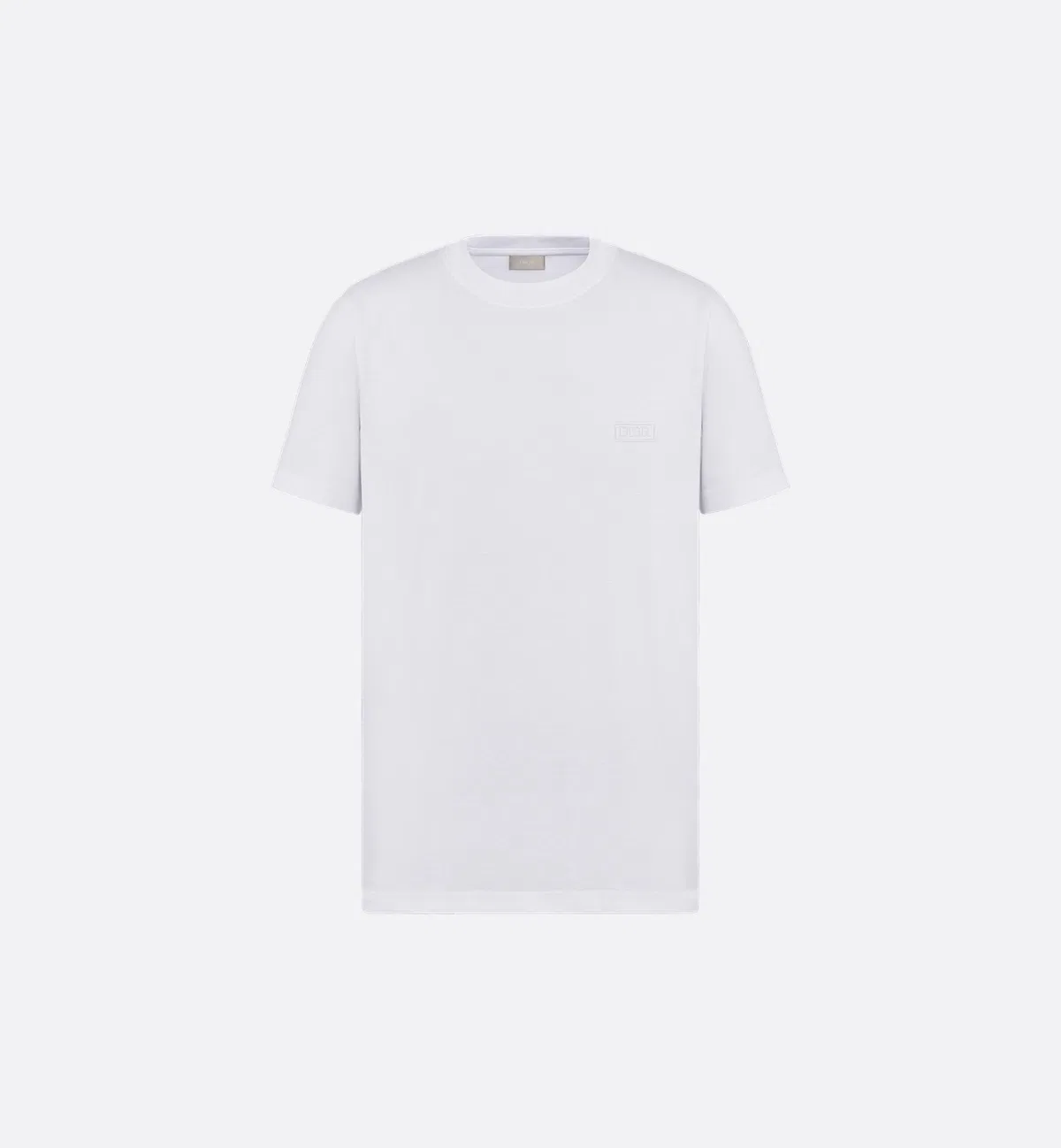 Dior Homme White Cotton Tops T-Shirt