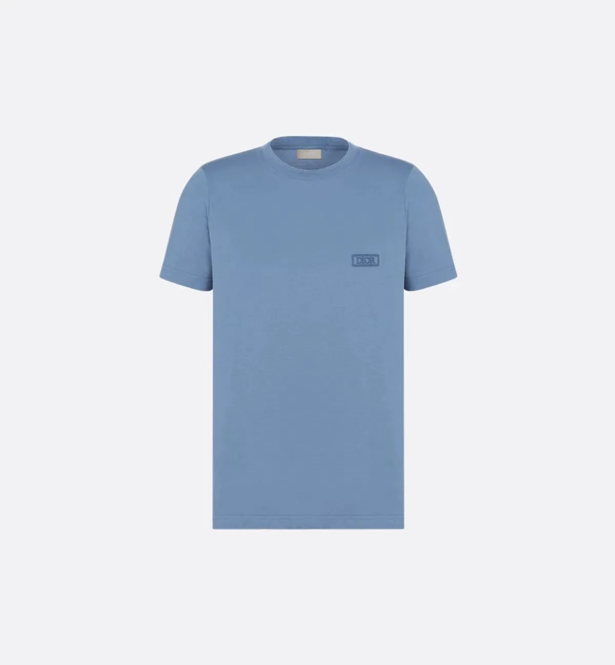 Dior Homme Blue Cotton Tops T-Shirt