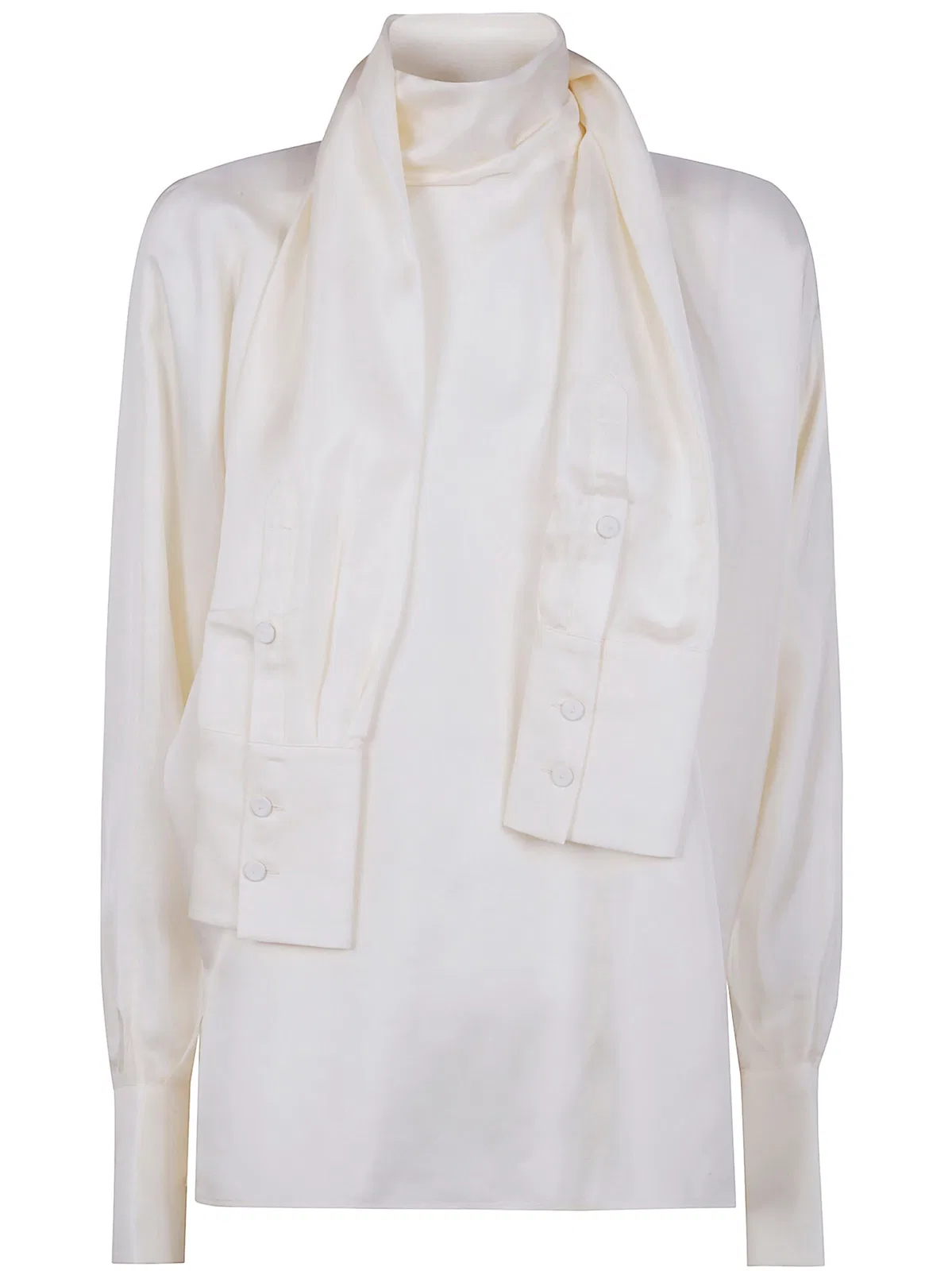 Róhe Foulard Silk Top