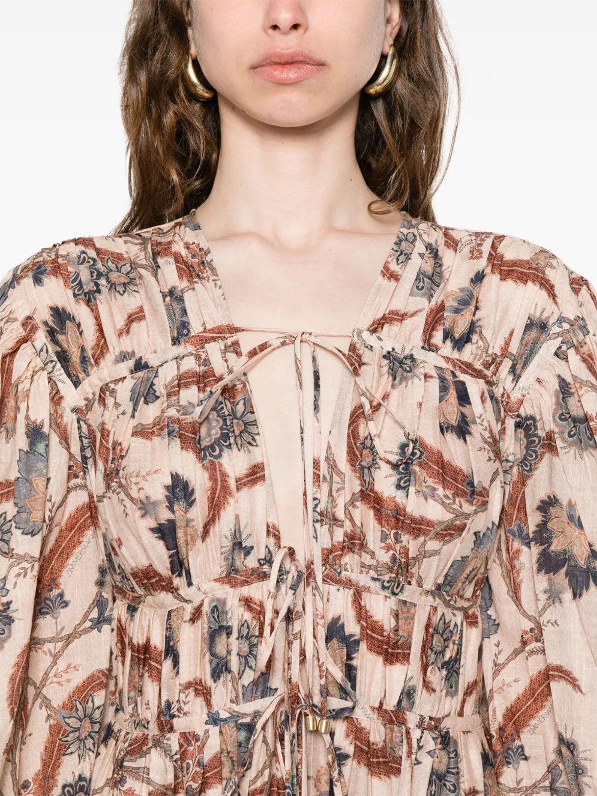 Zimmermann Ascension Tie Billow Maxi
