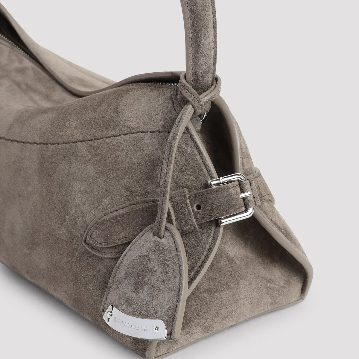 Ralph Lauren Collection Dark Taupe Collection Shoulder Bag