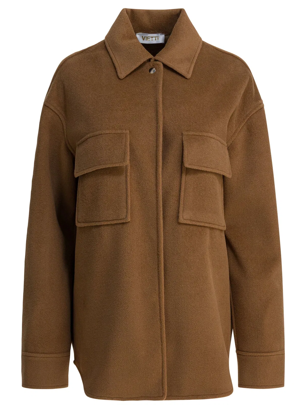 Semper Brown Polyester Rayon Jacket