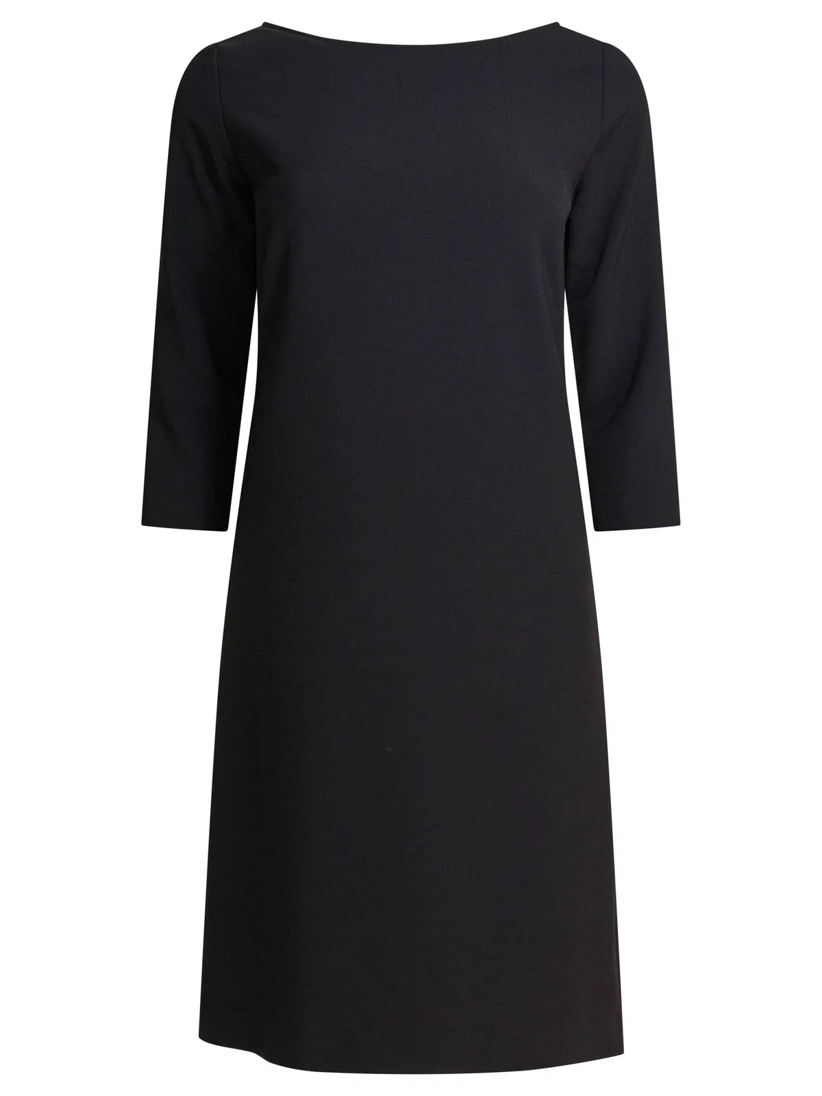 Semper Black Elastane Dress