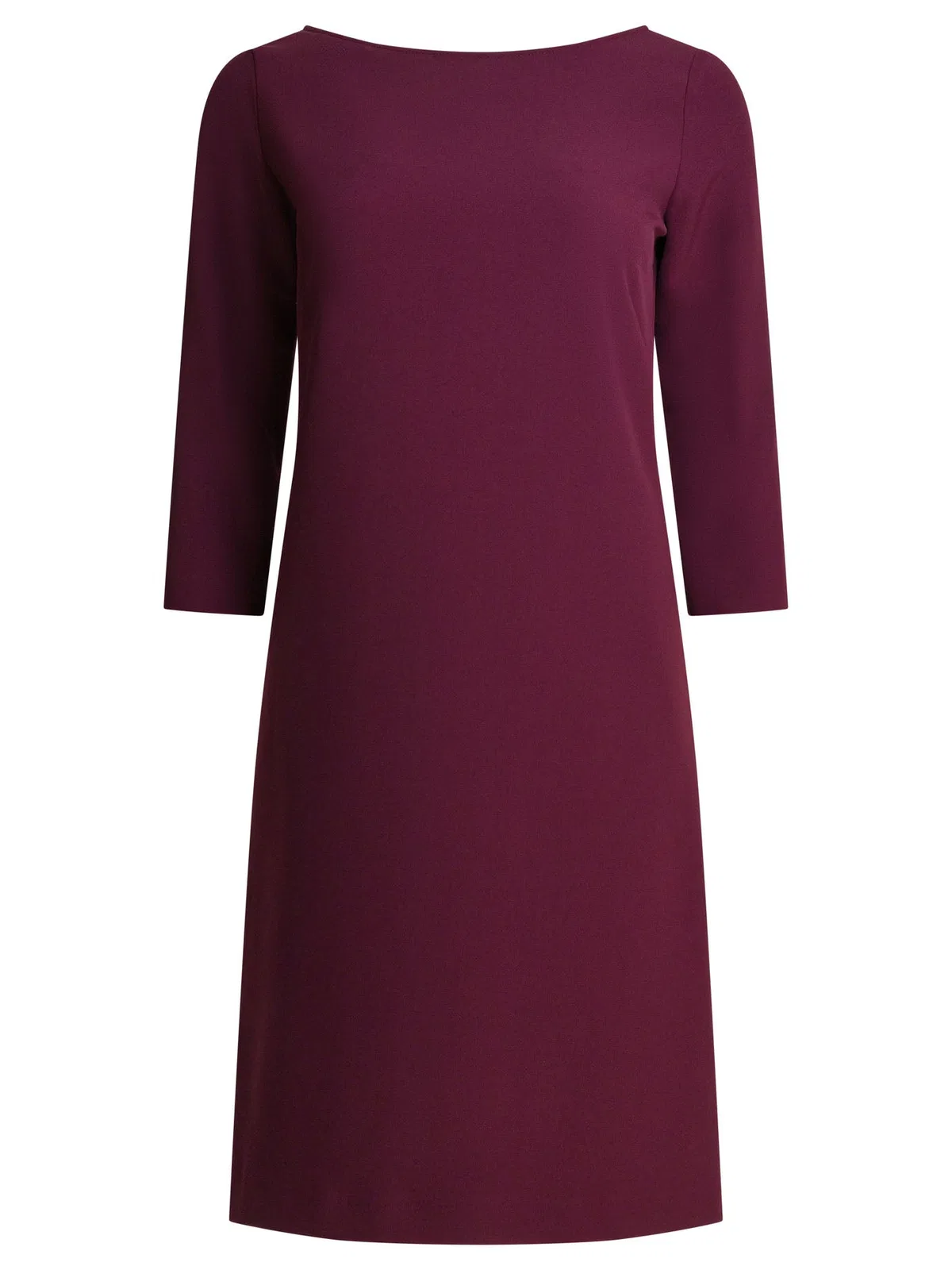 Semper Bordeaux Elastane Dress
