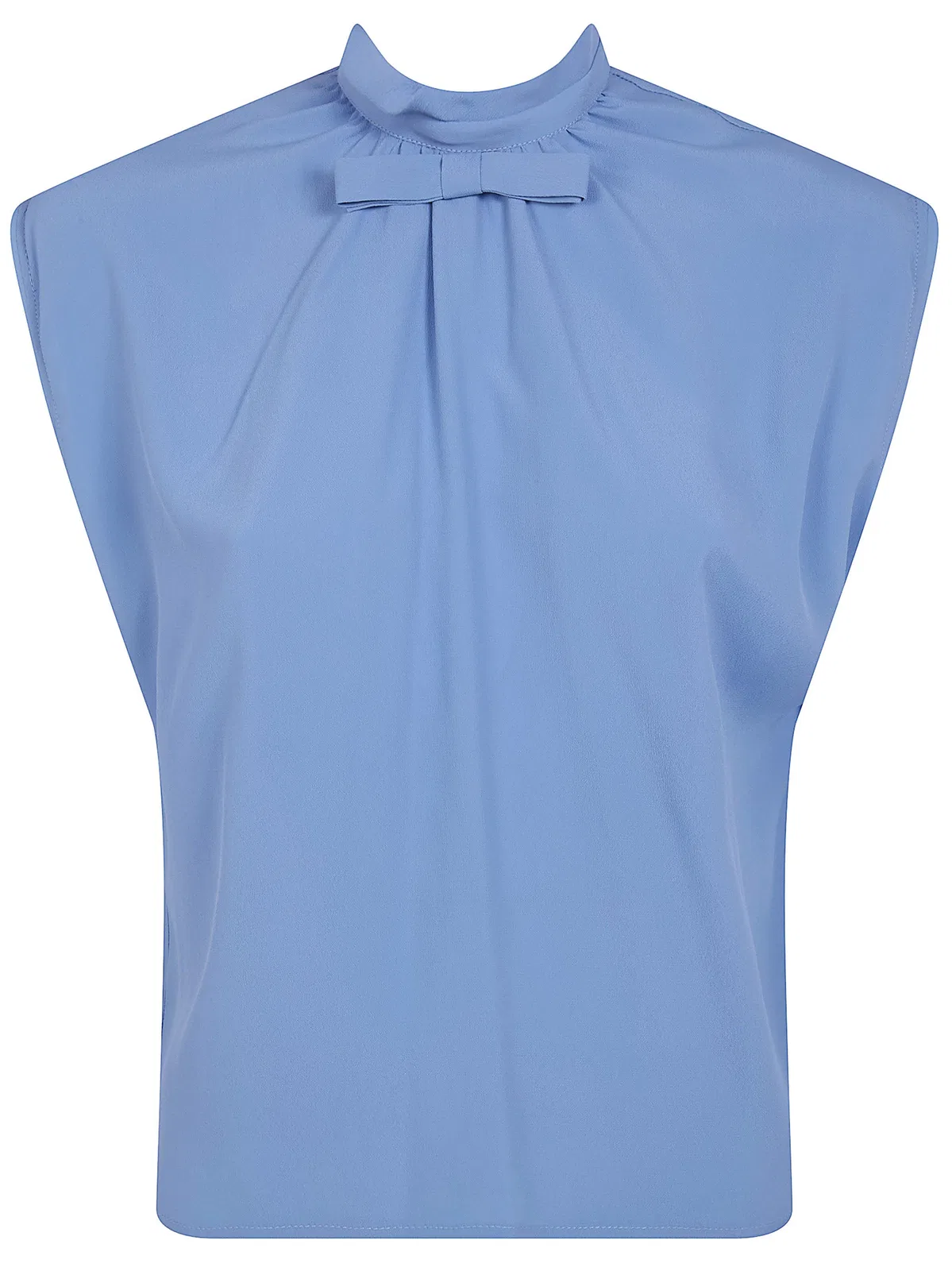 Drhope Silk Blend Bow Blouse