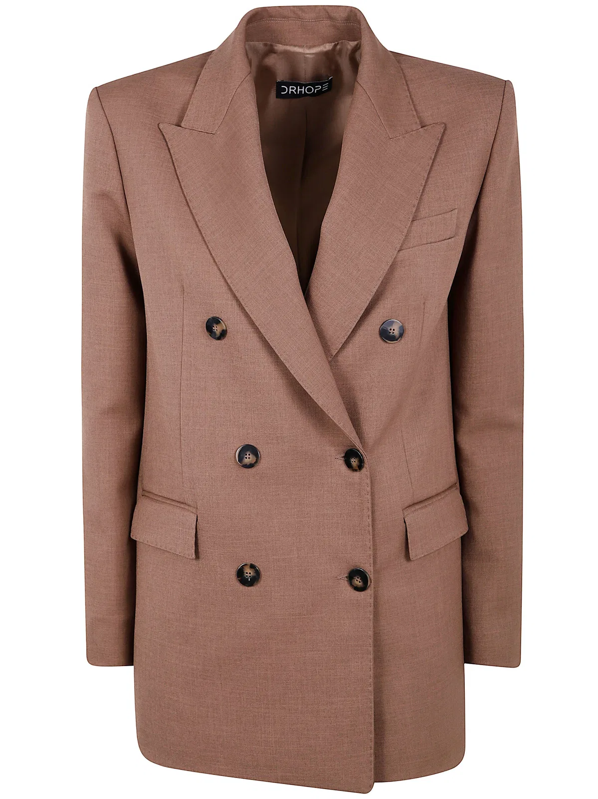 Drhope Oversized Double Breasted Blazer