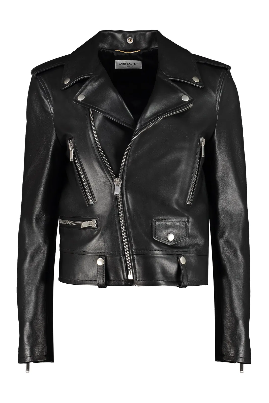 Saint Laurent Black Nappa Leather Jacket