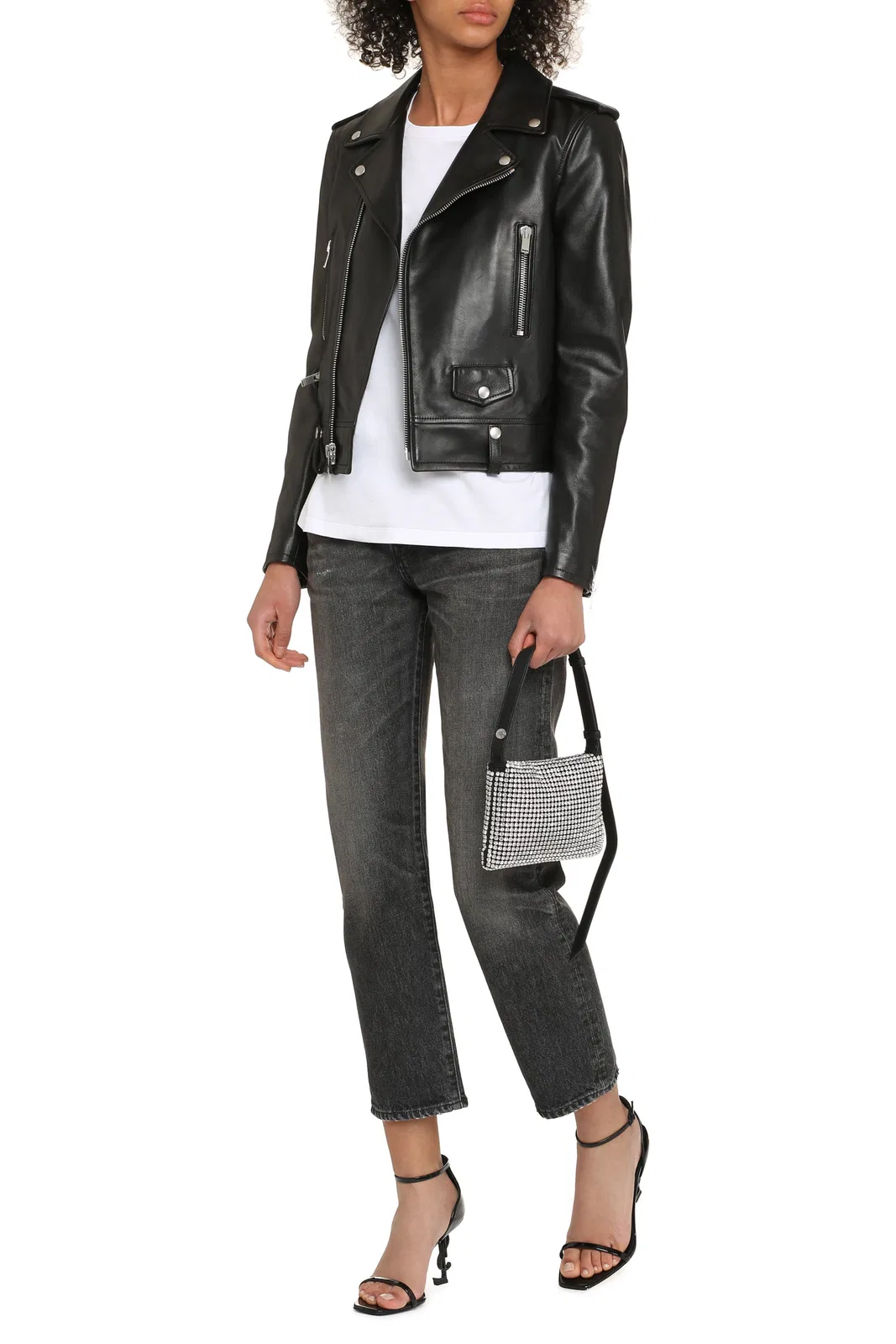Saint Laurent Black Nappa Leather Jacket