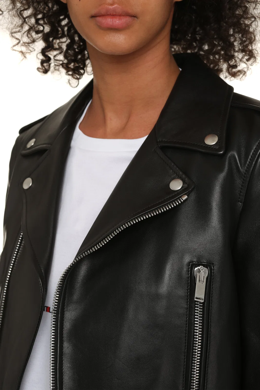 Saint Laurent Black Nappa Leather Jacket