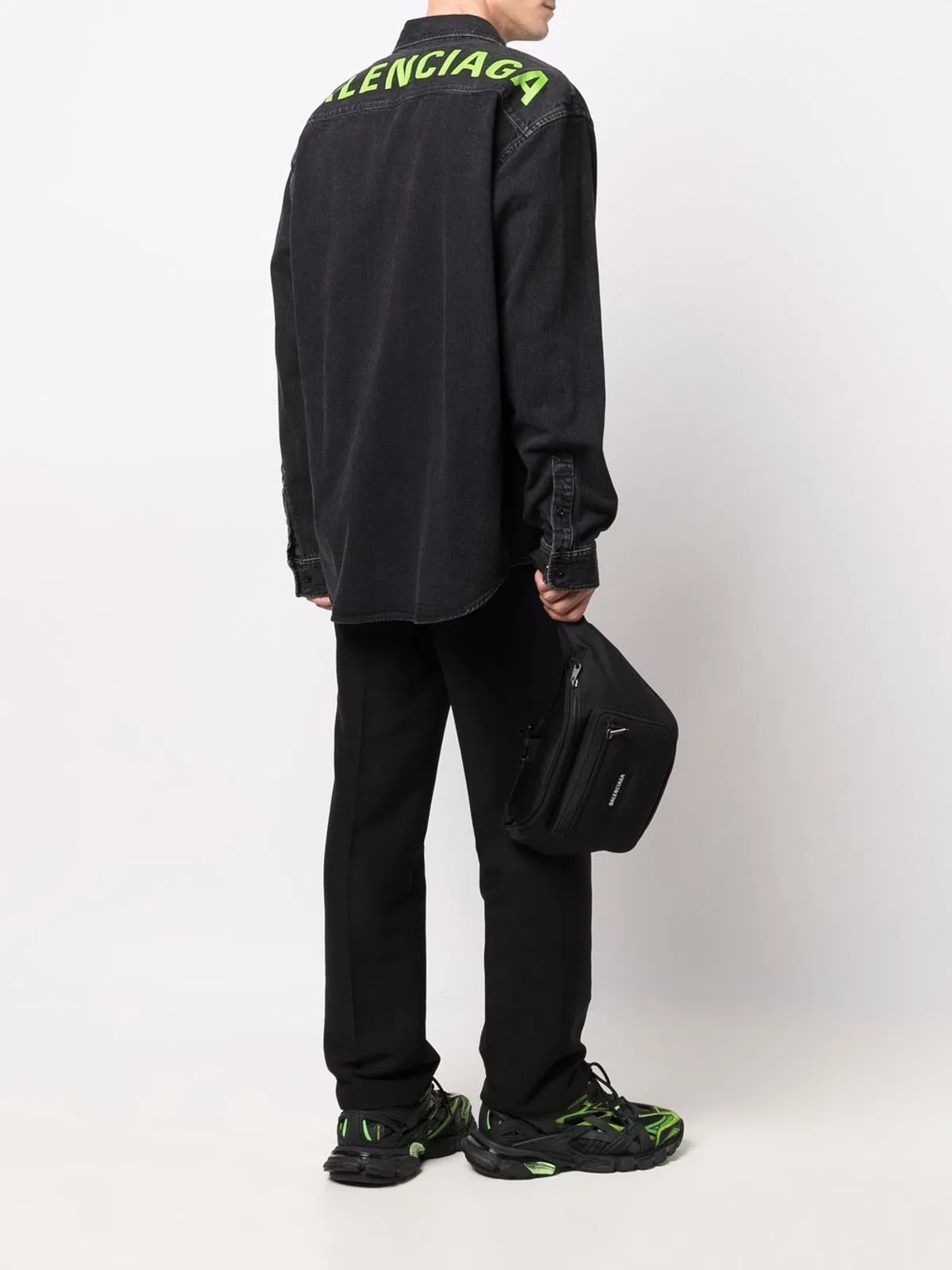 Balenciaga Black Polyamide Accessories