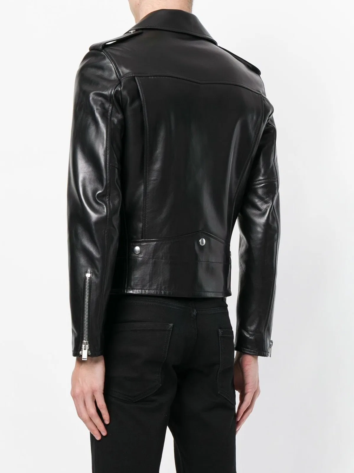 Saint Laurent Black Leather Jacket