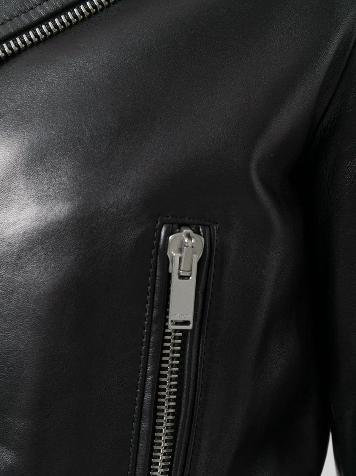 Saint Laurent Black Leather Jacket