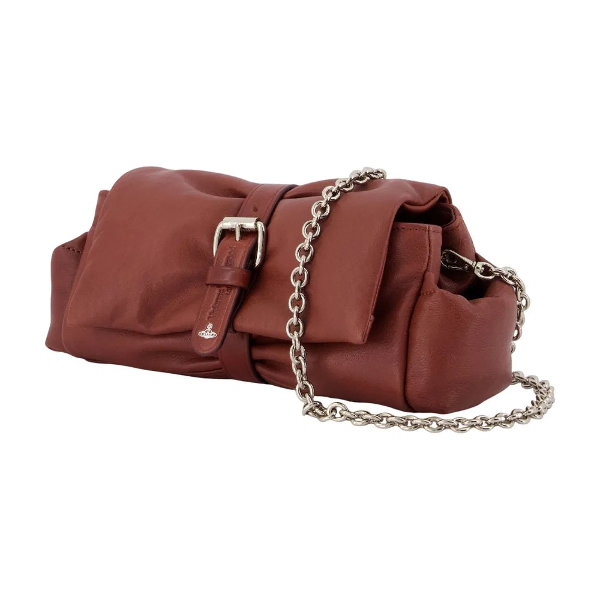 Vivienne Westwood Hazel Treasure Clutch Bag – – Leather –