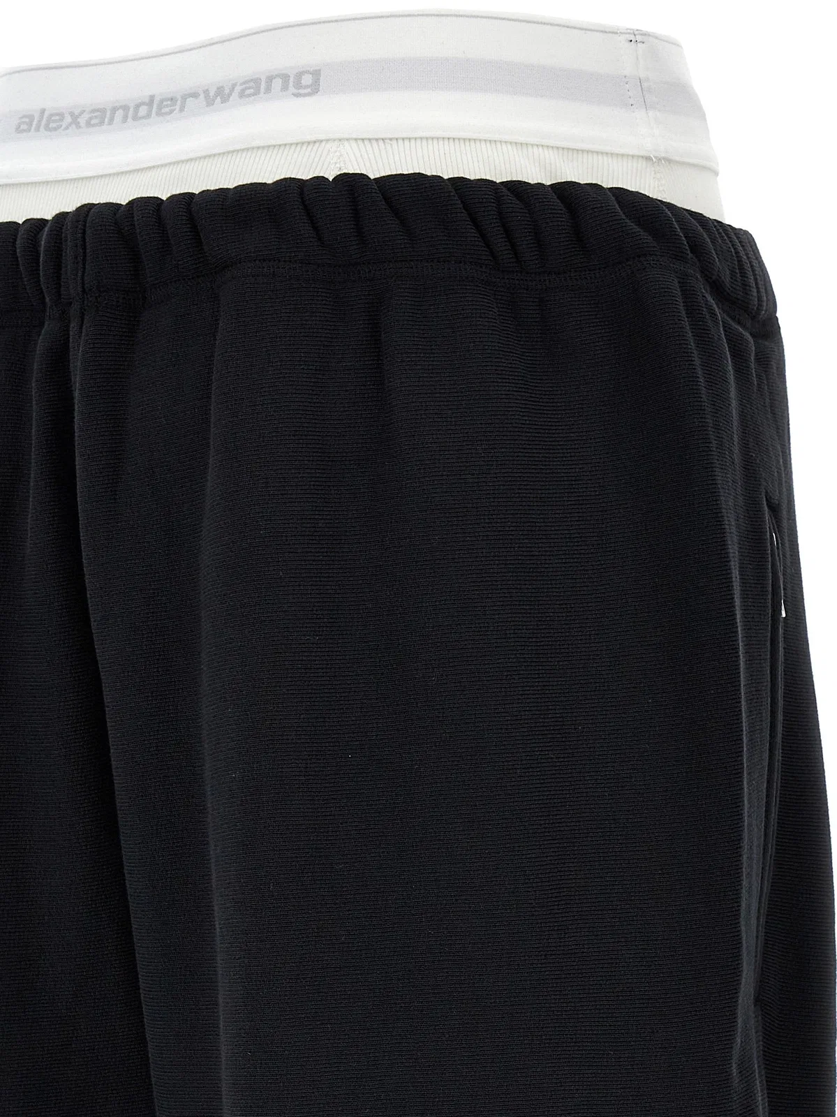 T by Alexander Wang 'Wide Leg W/ Logo Elastic Exposed Brief'