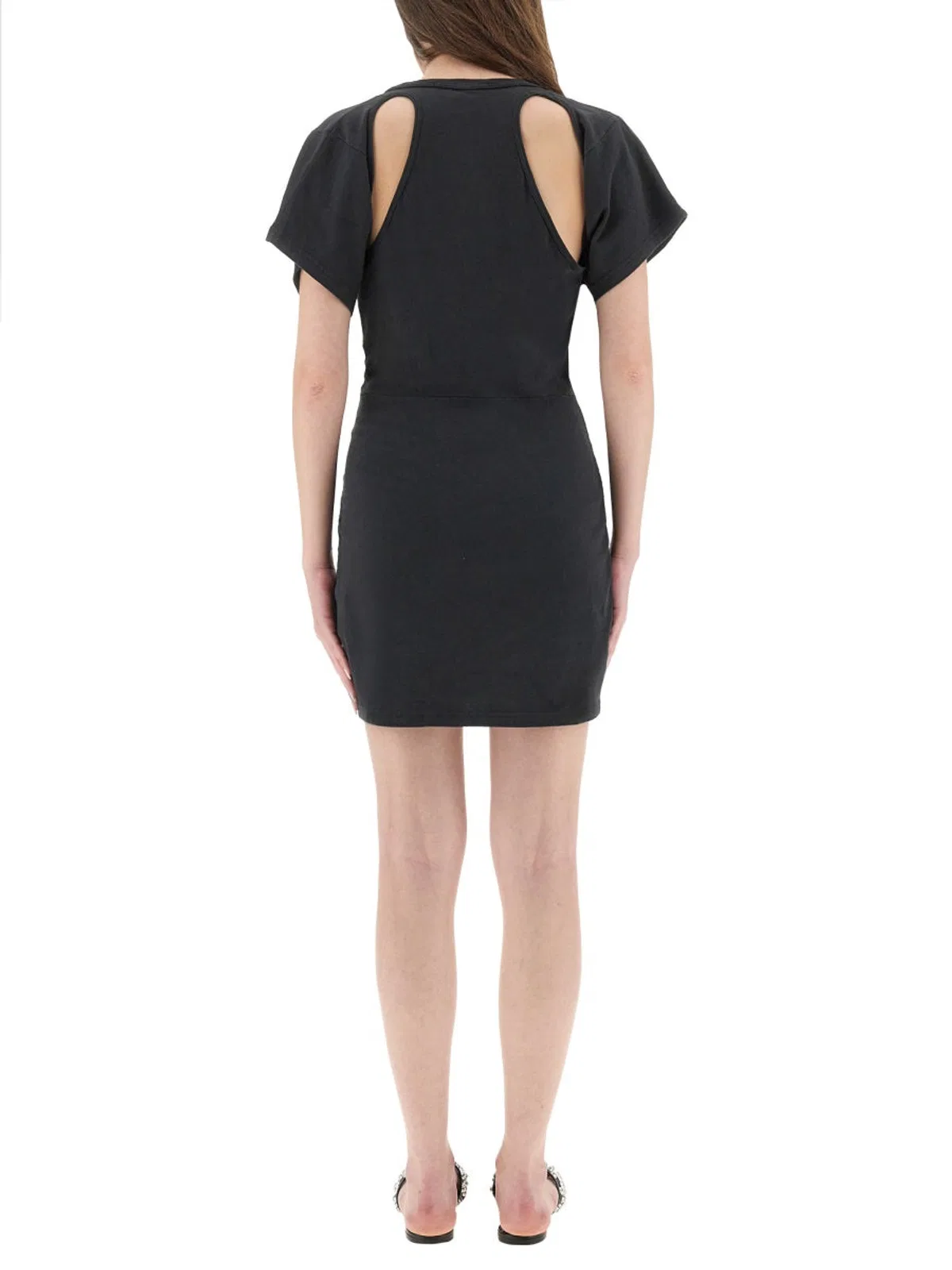 T by Alexander Wang Black Organic Cotton Dresses