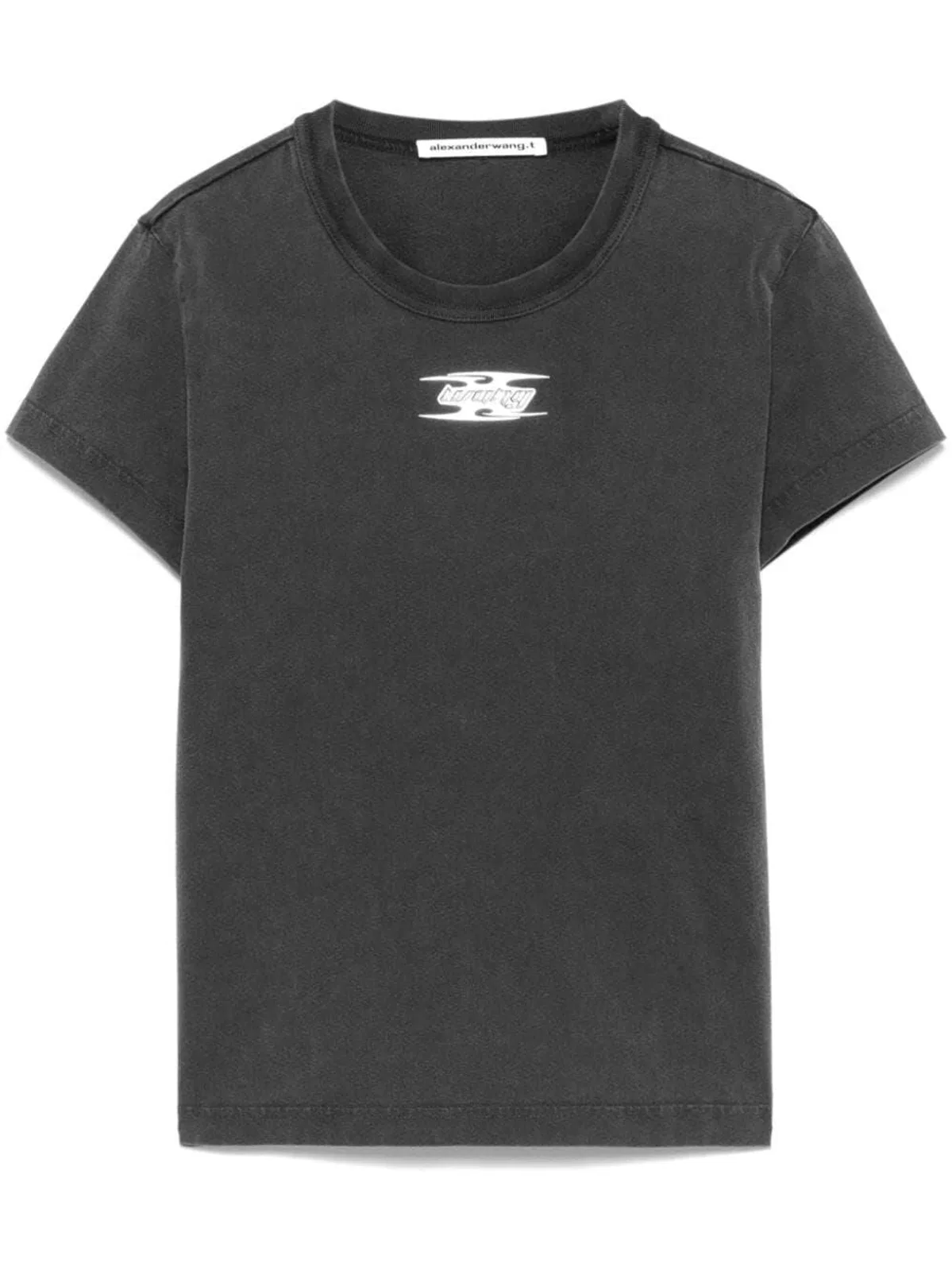 T by Alexander Wang Dark Grey Cotton T-Shirt