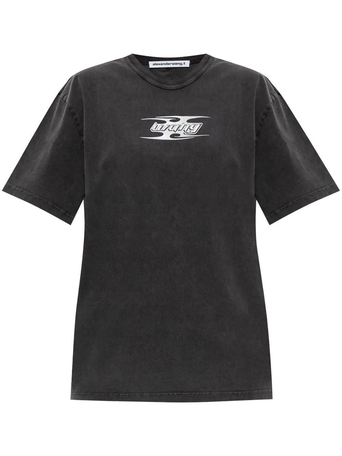 T by Alexander Wang Dark Grey Cotton T-Shirt