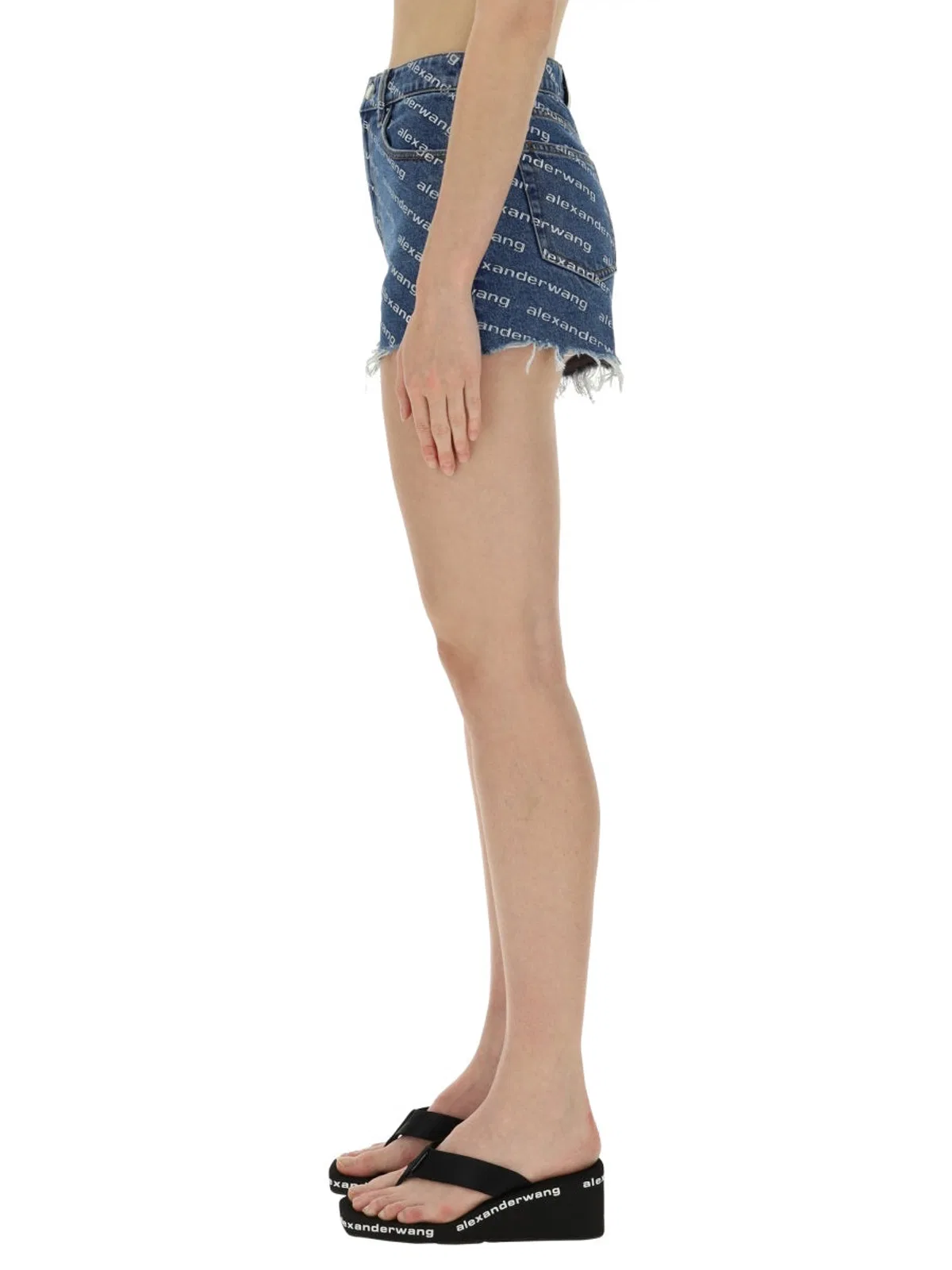 T by Alexander Wang Shorts In Denim