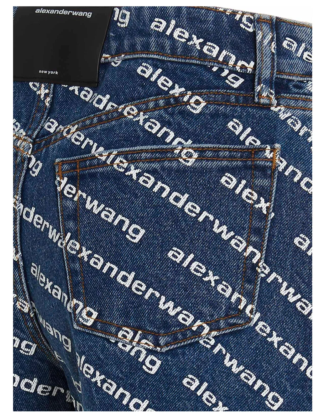 Denim x Alexander WANG 'Bite' Shorts