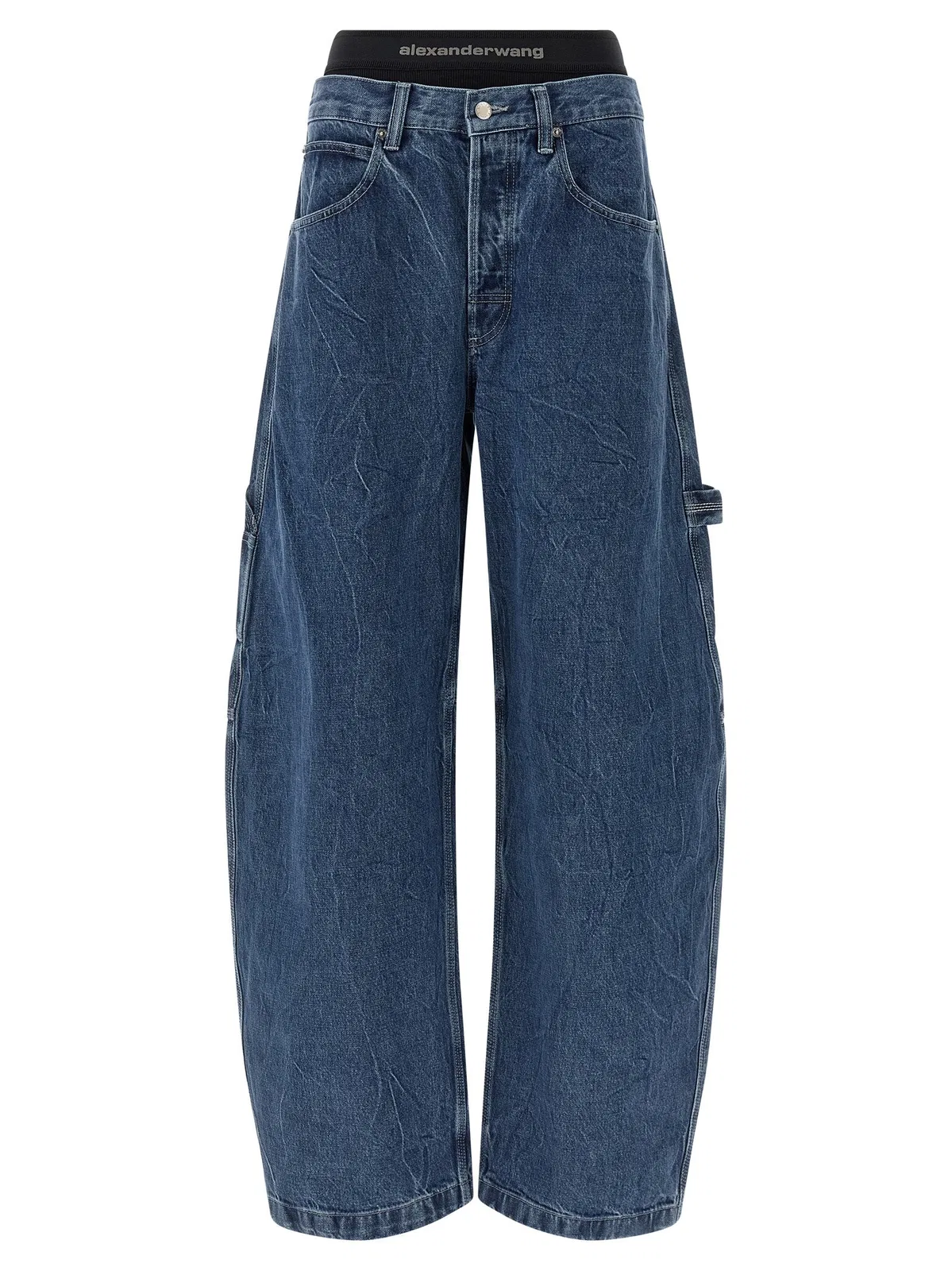 Denim x Alexander WANG Boxer Insert Jeans