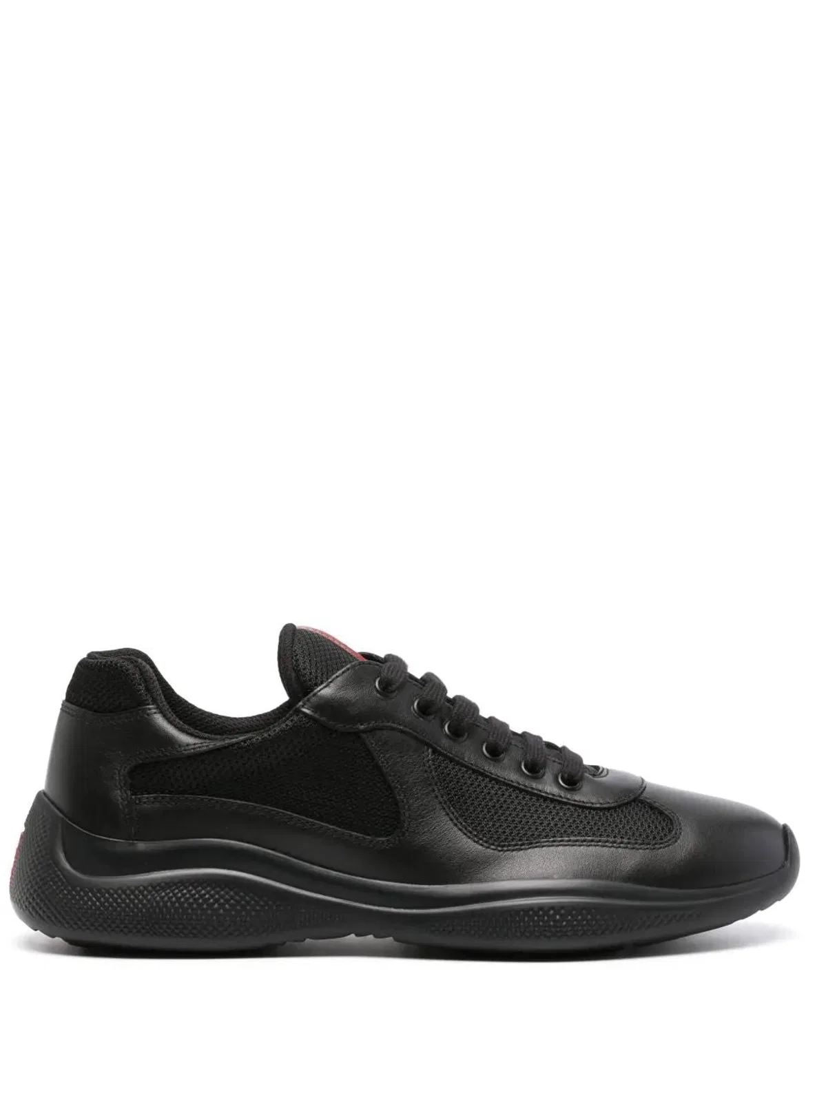Prada F0002 Black Calfskin Leather Polyamide S