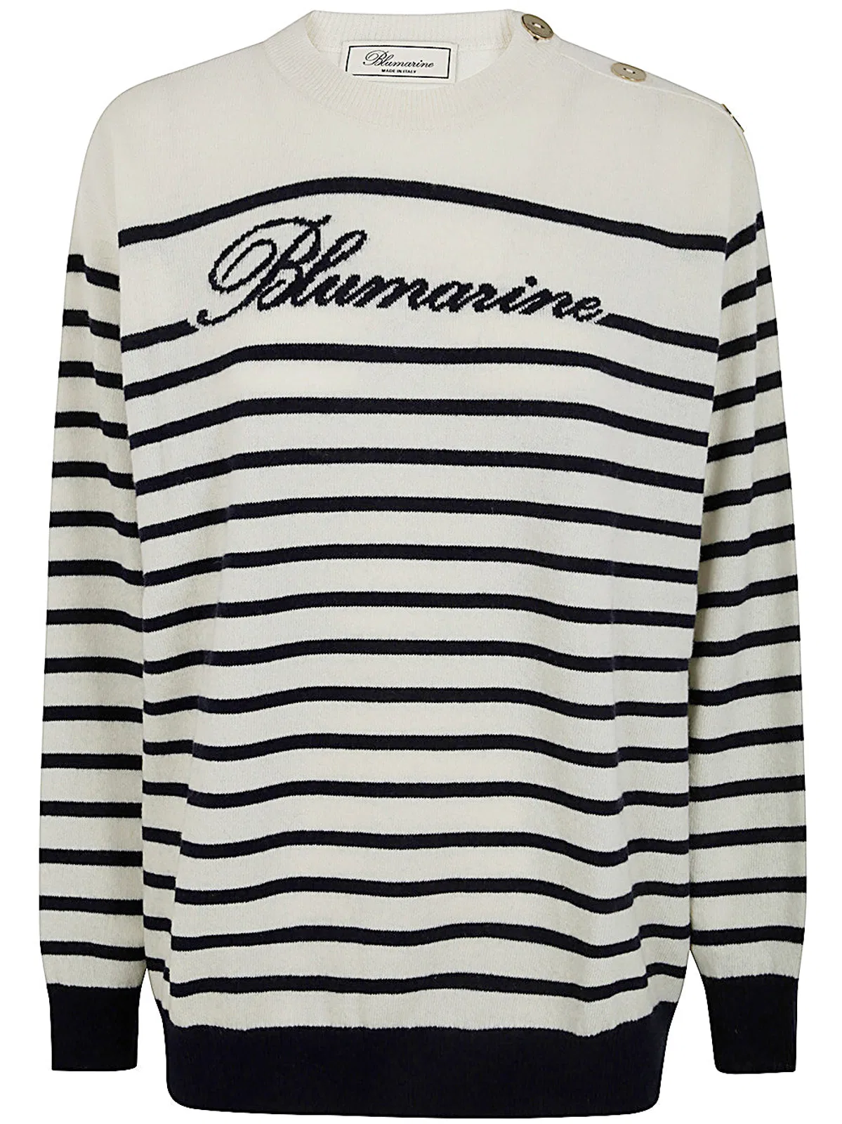 Blumarine Ribbed Crewneck