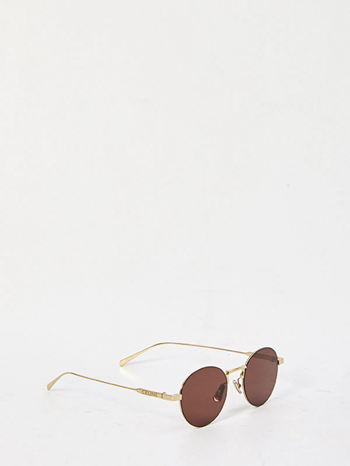 Celine Light Gold Brown Metal Frame 28 Sunglass